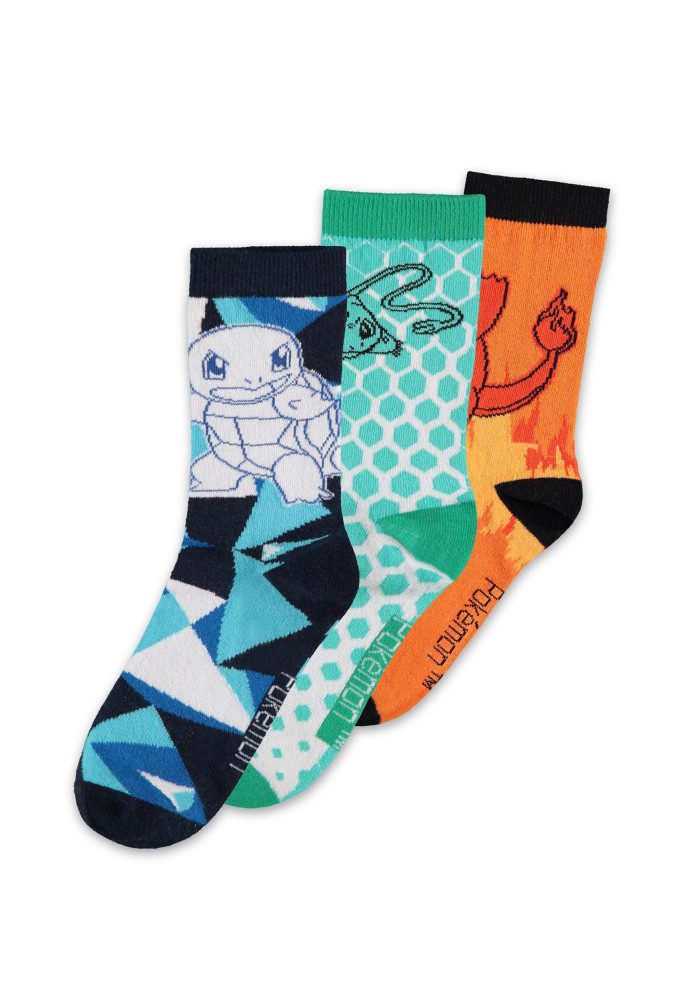 Socken Pokemon Socken 3er-Pack Crew 43-46