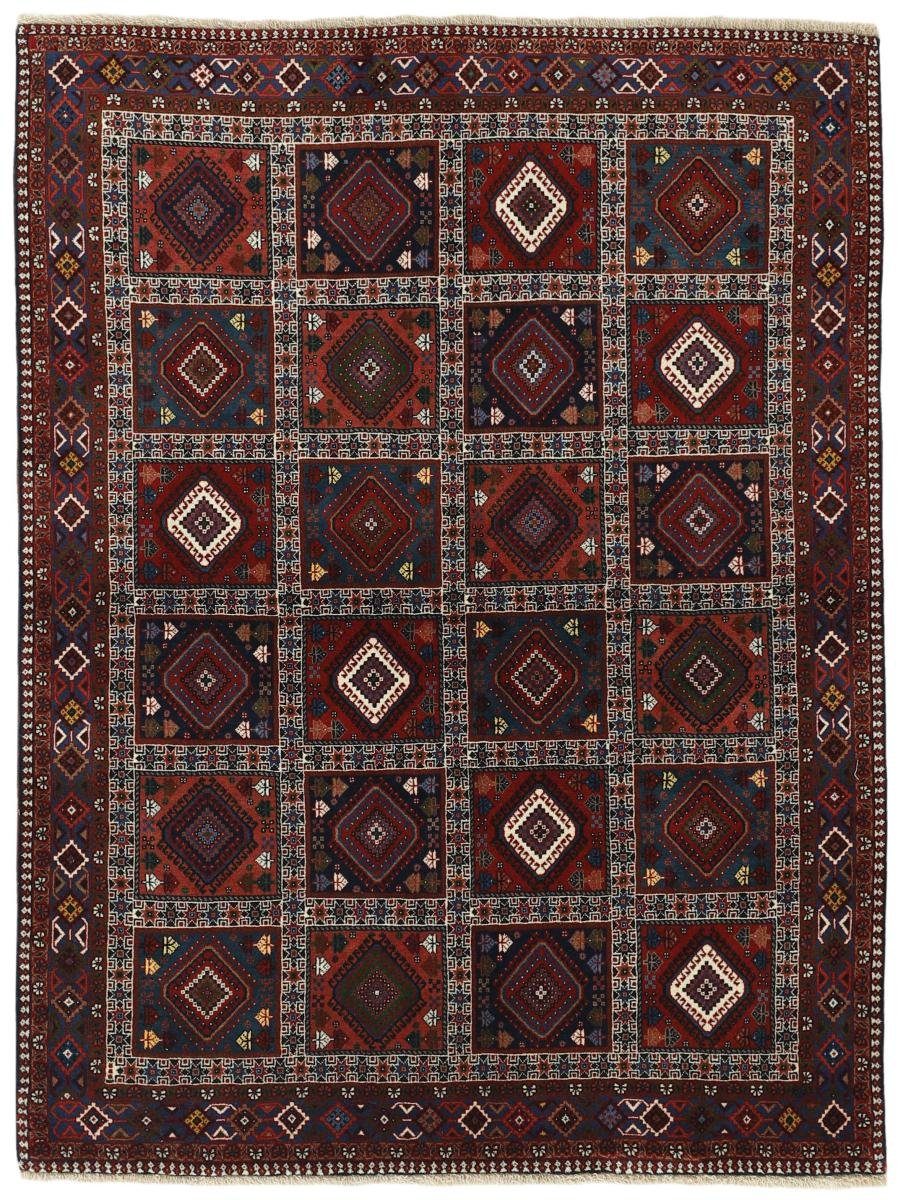 Orientteppich Yalameh Orientteppich Perserteppich, rechteckig, 152x202 mm / Höhe: Trading, Nain Handgeknüpfter 12