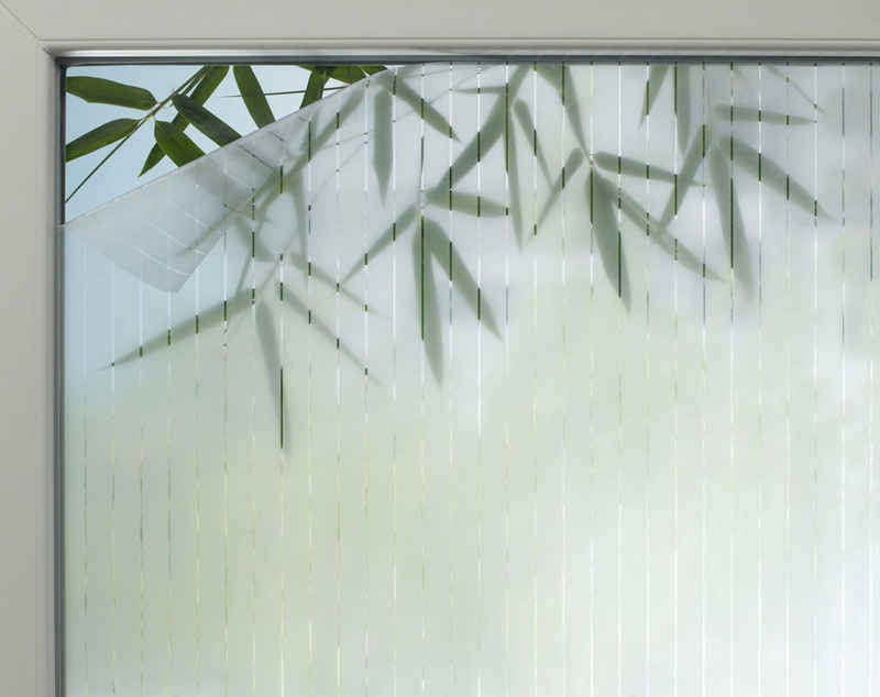 Fensterfolie Line 25, GARDINIA, halbtransparent, 80% UV-Schutz