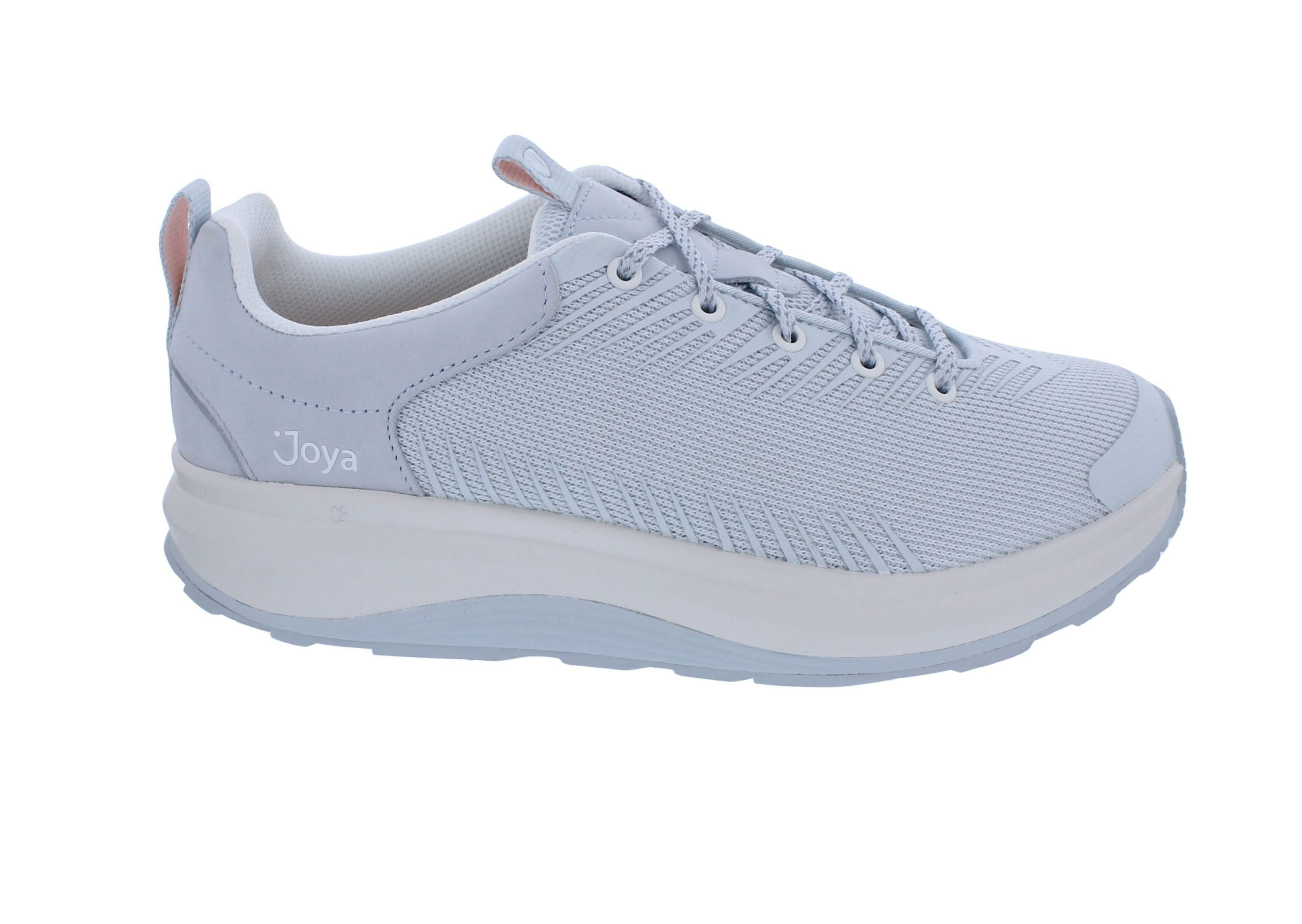 Joya Joya Sneaker Maui Women Light Blue JY115A, atmungsaktives Mesh u. Nubu Schnürschuh