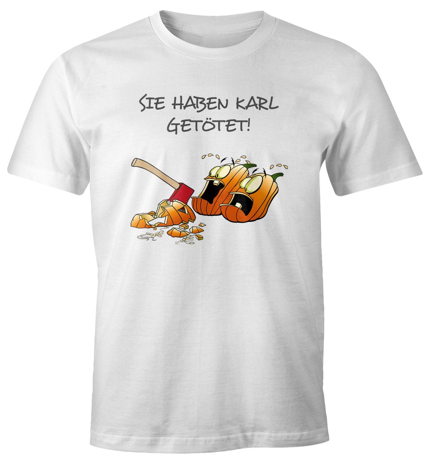 MoonWorks PrintShirt »Herren TShirt mit Spruch Motiv lustig