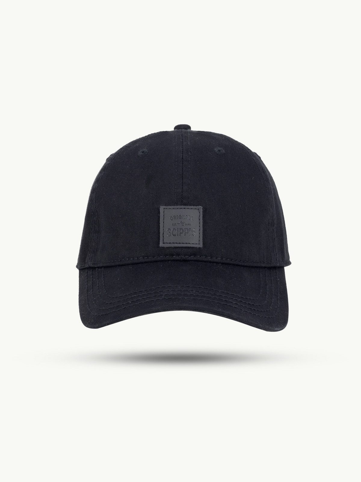 Scippis Baseball Cap SCIPPIS „Kalbarri Cap– Klassische Canvas-Cap in black, Baumwolle