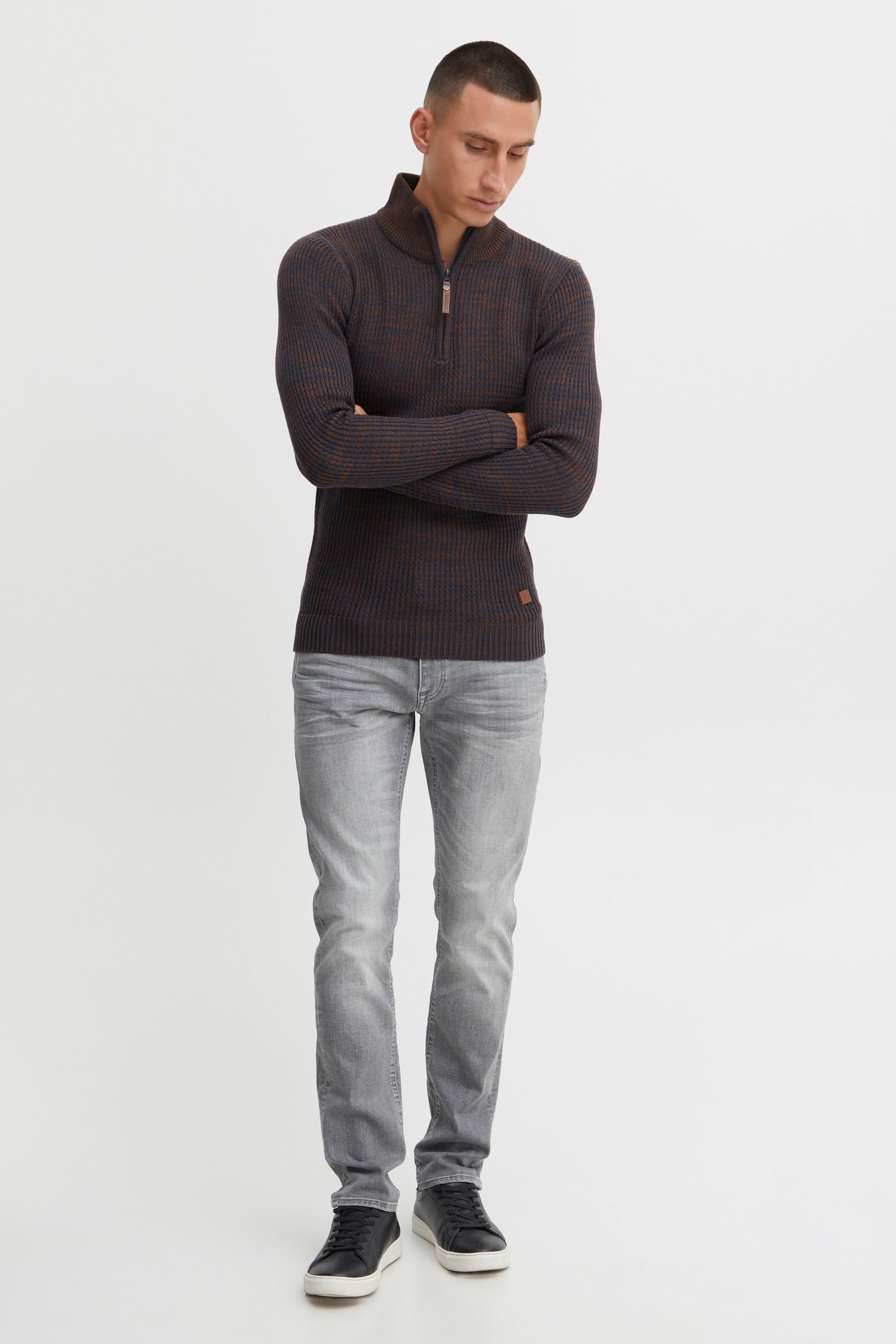 Indicode Troyer IDValero 35663MM Modischer Pullover günstig online kaufen