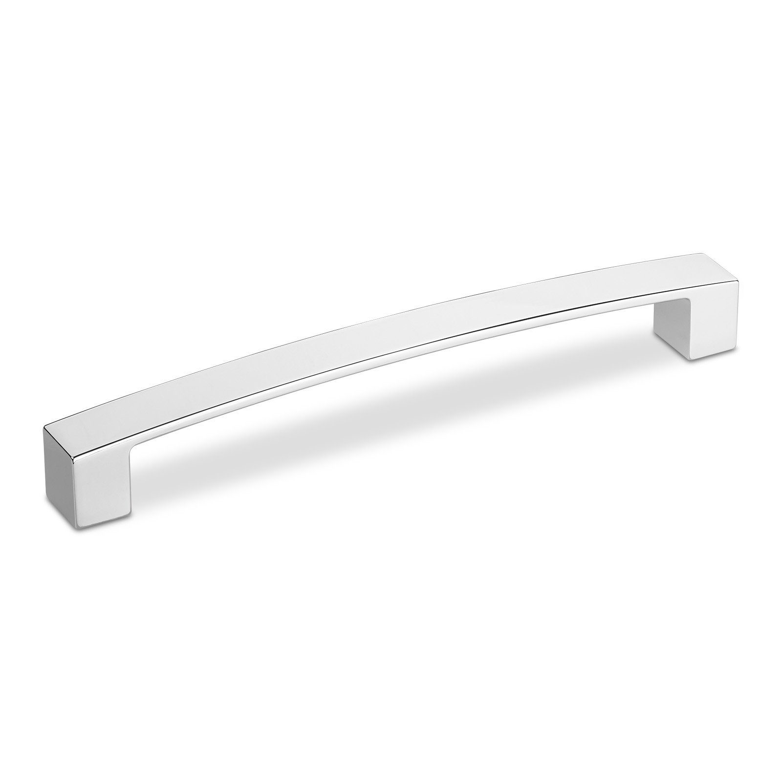 SO-TECH® Möbelgriff Bügelgriff ST01 Chrom BA 128 - 416 mm - incl. Schrauben, Lochabstand 128 mm - inkl. Schrauben