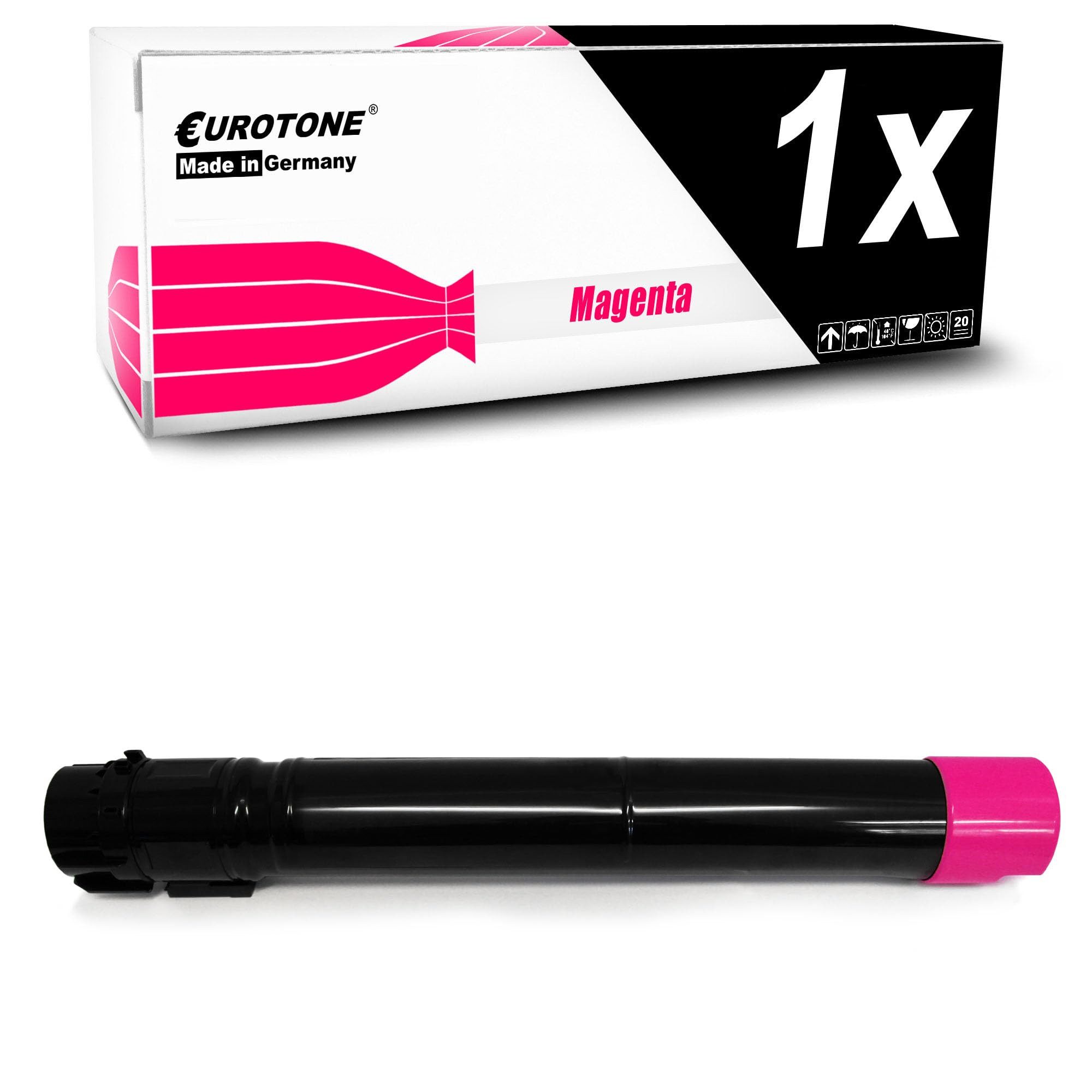 Eurotone Tonerkartusche Toner kompatibel für Xerox Workcentre 7120 7125 7220 7225 ersetzt…, (Einzelpack, 1-St), Kompatibel, sofort einsatzbereit