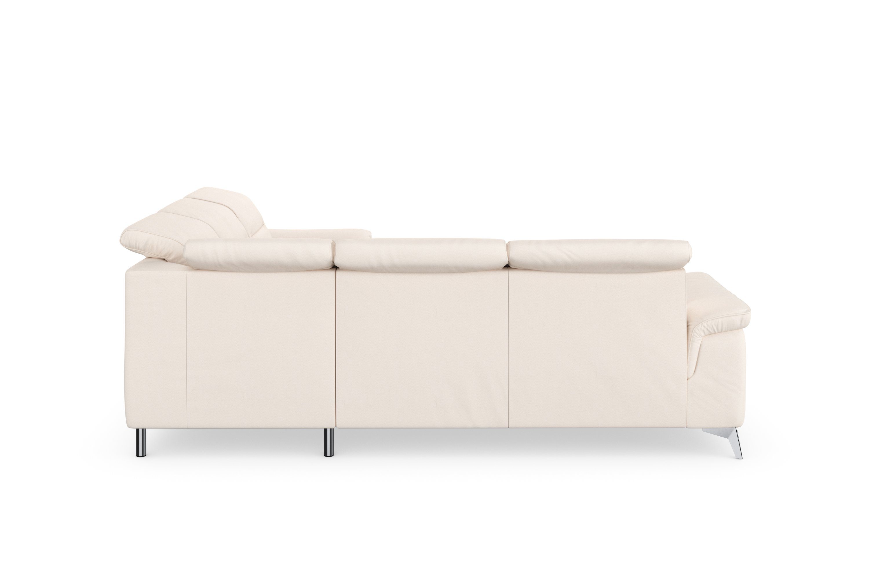 sit&more Ecksofa Sinatra, optional mit und Kopfteilverstellung Armteilfunktion