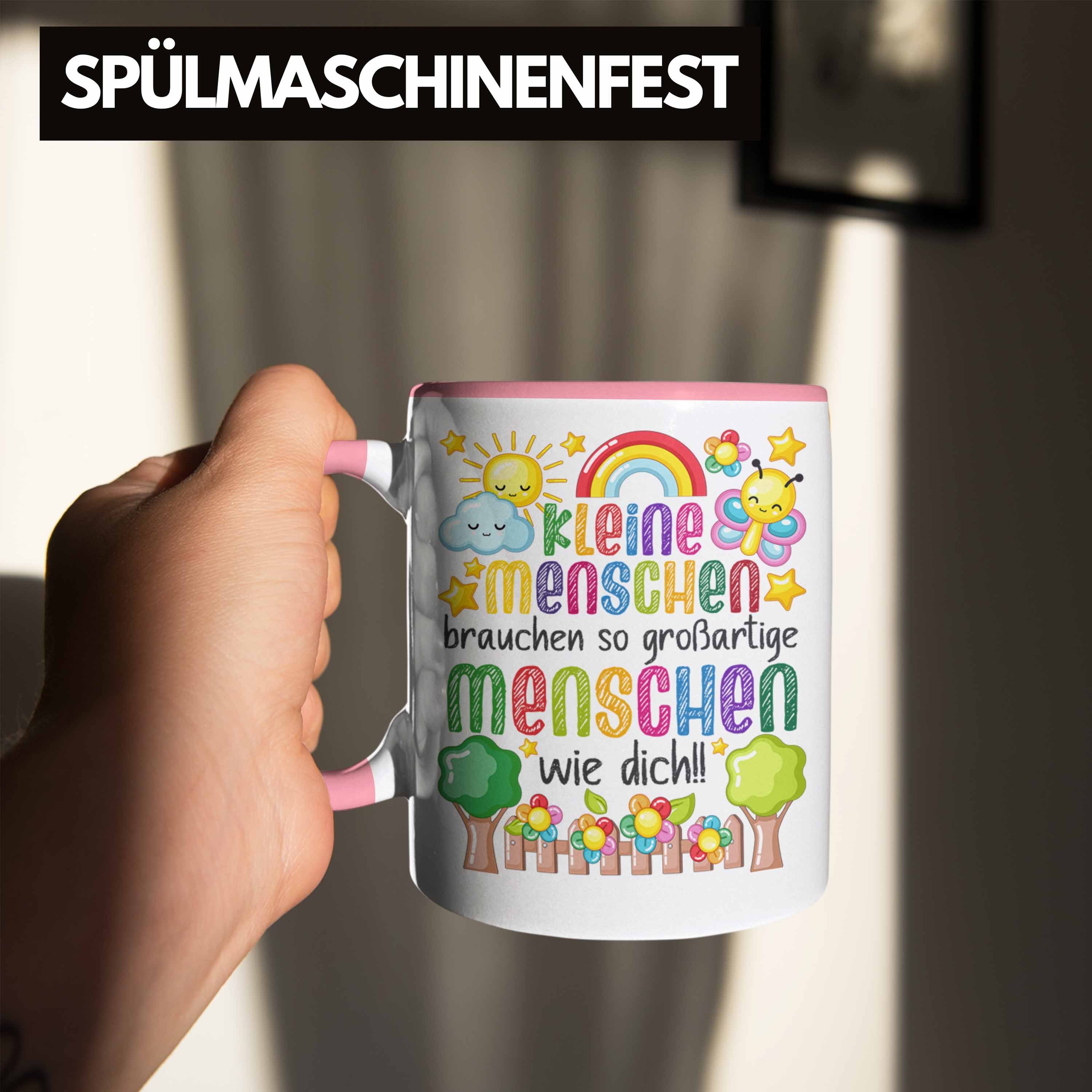 Trendation Tasse Trendation - Erzieherin Tasse Geschenk Danke Dankeschön Abschiedsgesch – Bild 4 von 5