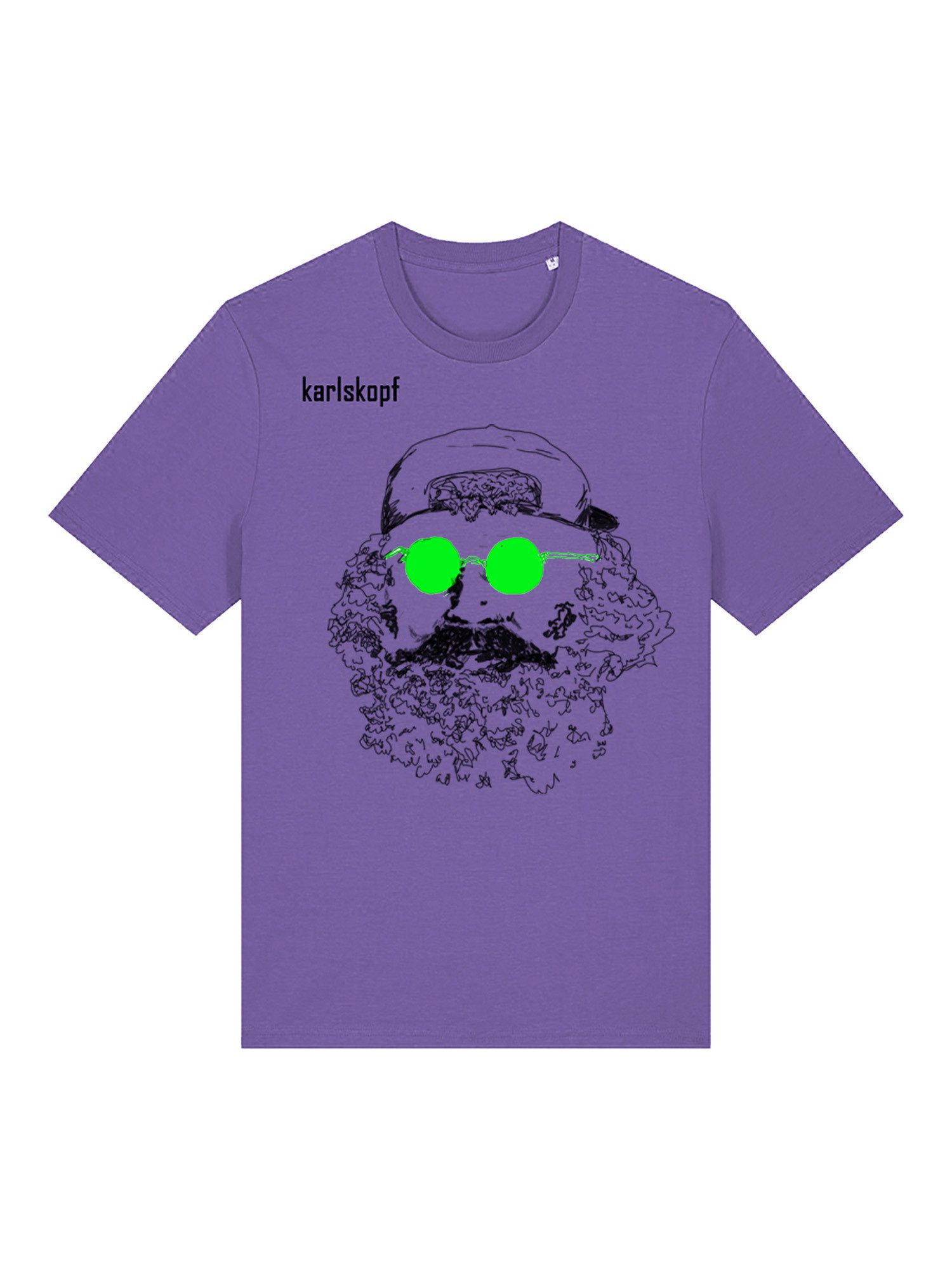 karlskopf Print-Shirt Rundhalsshirt Basic SKATER günstig online kaufen