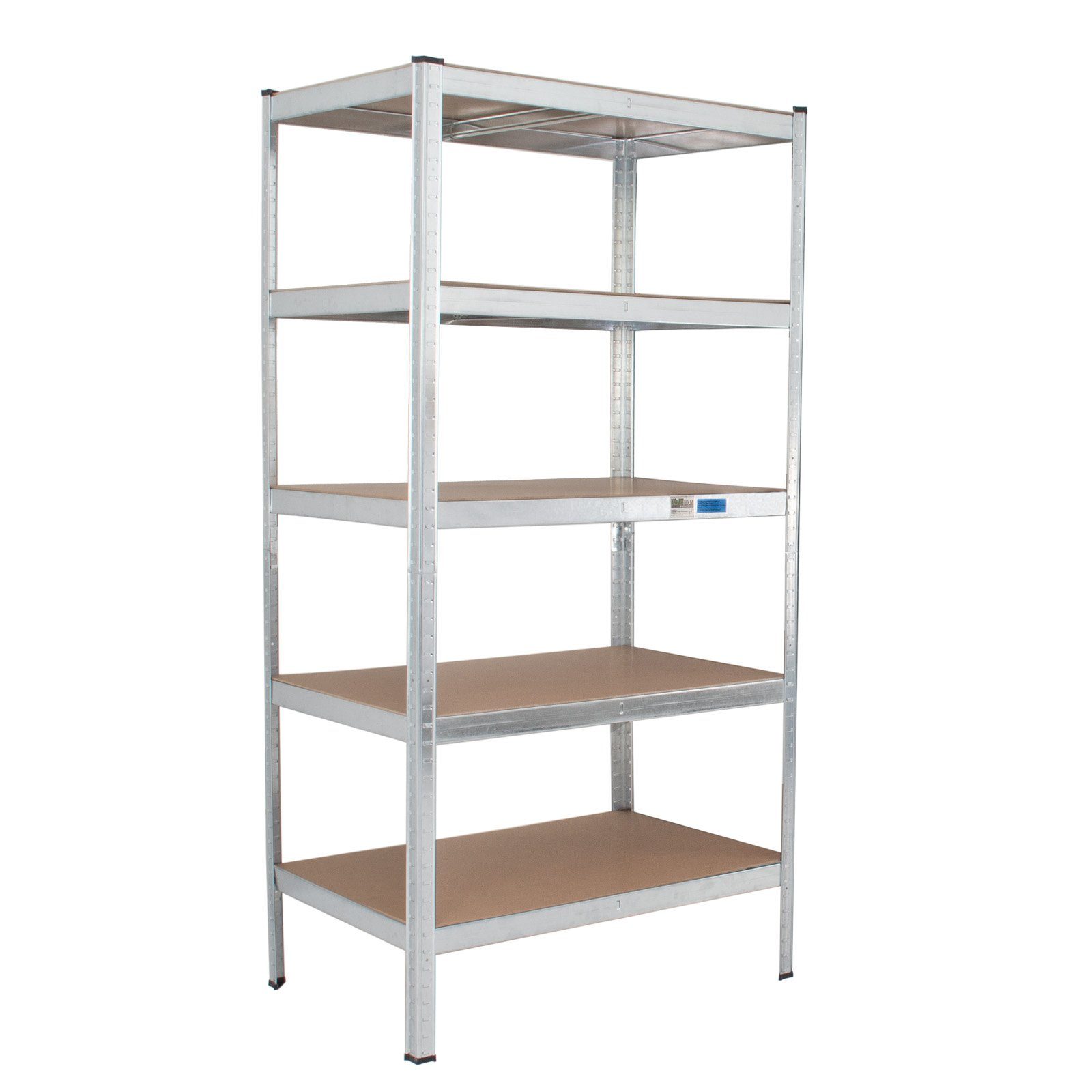 TRUTZHOLM Steckregal Schwerlastregal Lagerregal Werkstattregal Weitspannregal Kellerregal, 1-tlg., 180x90x60cm,Traglast 875 kg