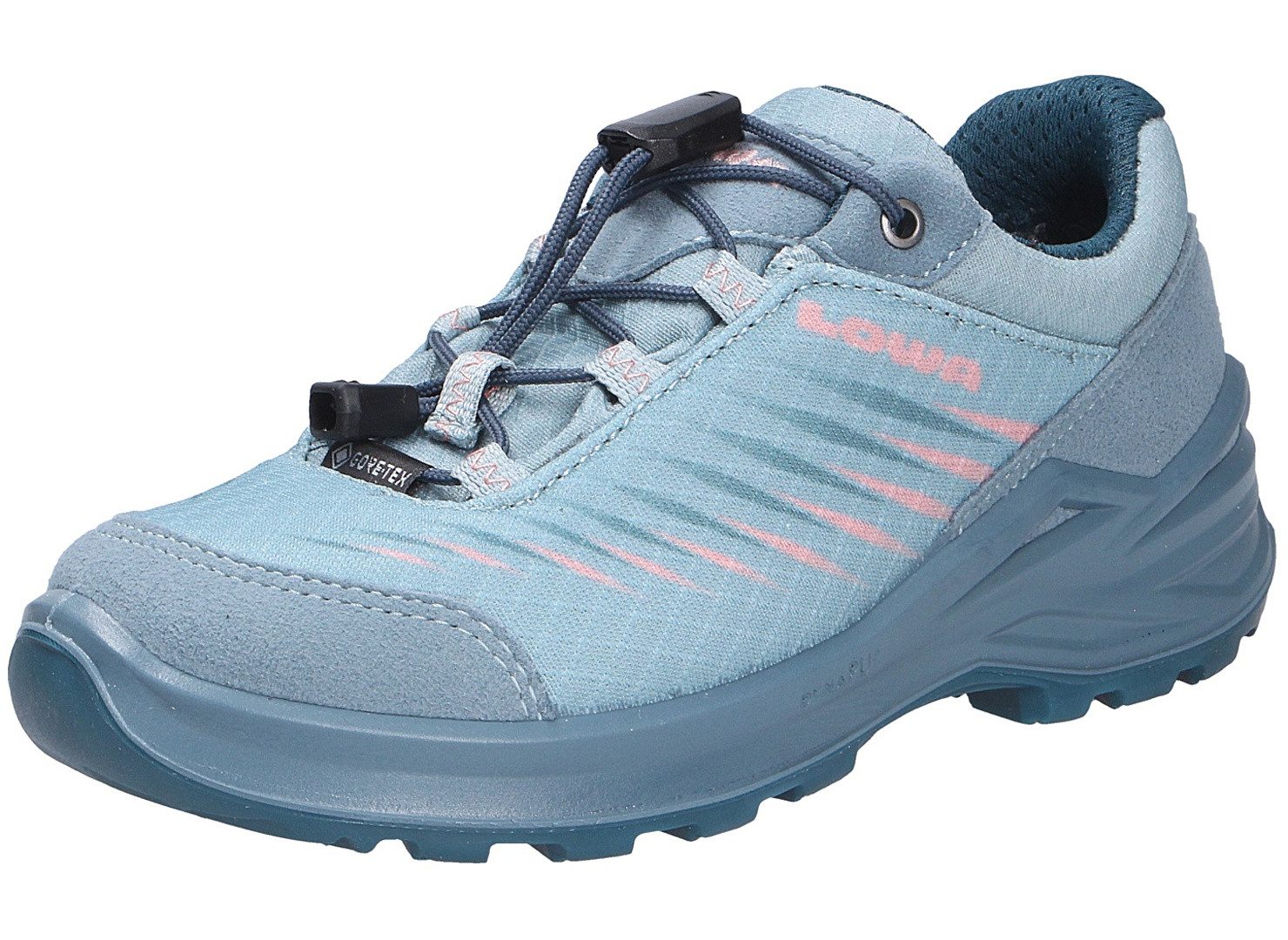 Lowa Mädchen Halbschuh ZIRROX II GTX LO JR blau Wanderschuh