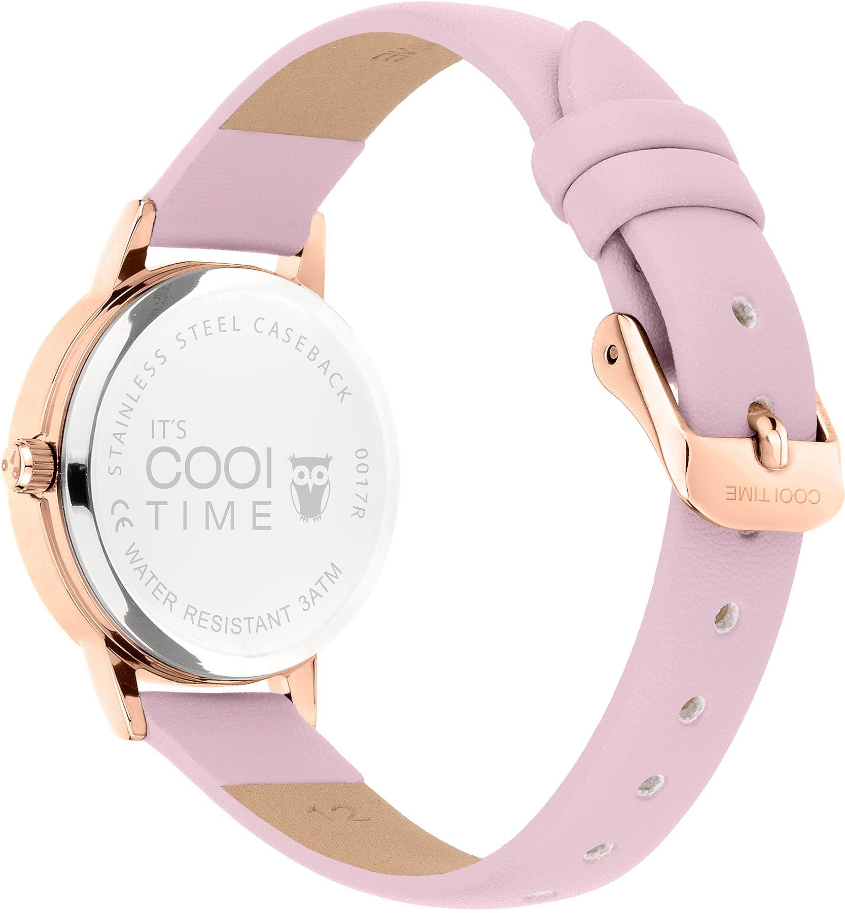 Quarzuhr Geschenk TIME als CT-0017-LQ, auch COOL rosa ideal