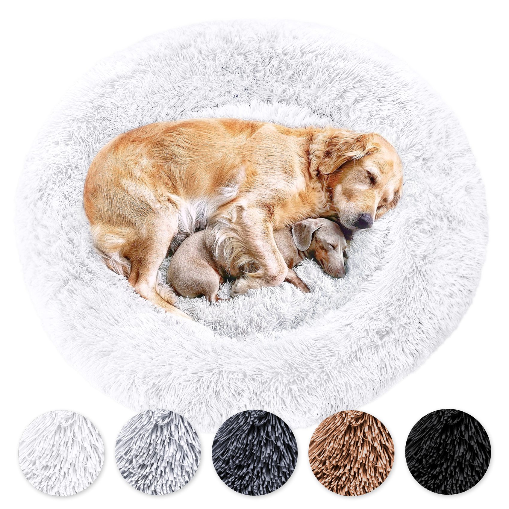 Wahre Tierliebe Tierbett - Flauschiges Hundebett günstig online kaufen