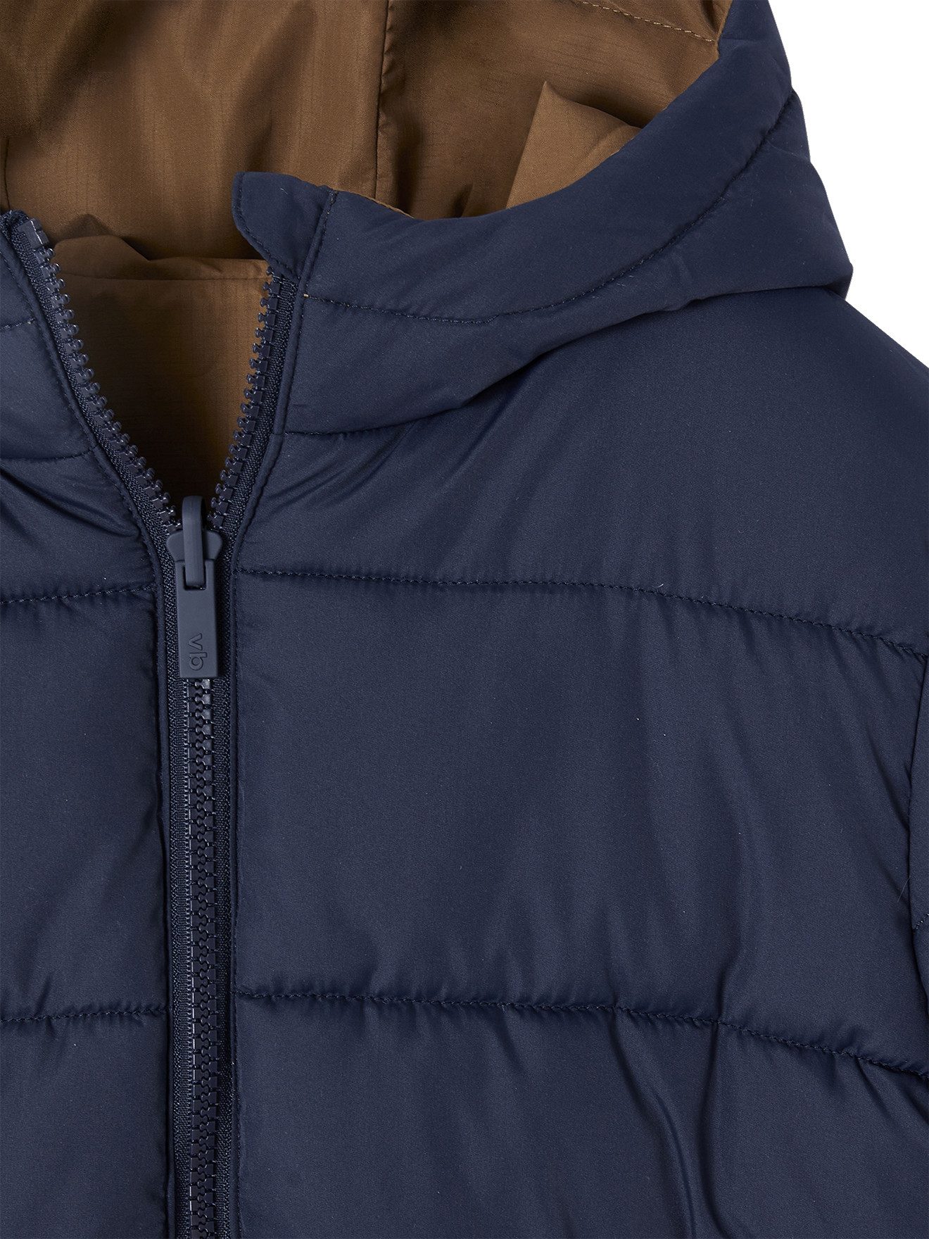 vertbaudet Parka Wendbare Jungen Jacke mit Kapuze und Polyester wendbar – Bild 5 von 5