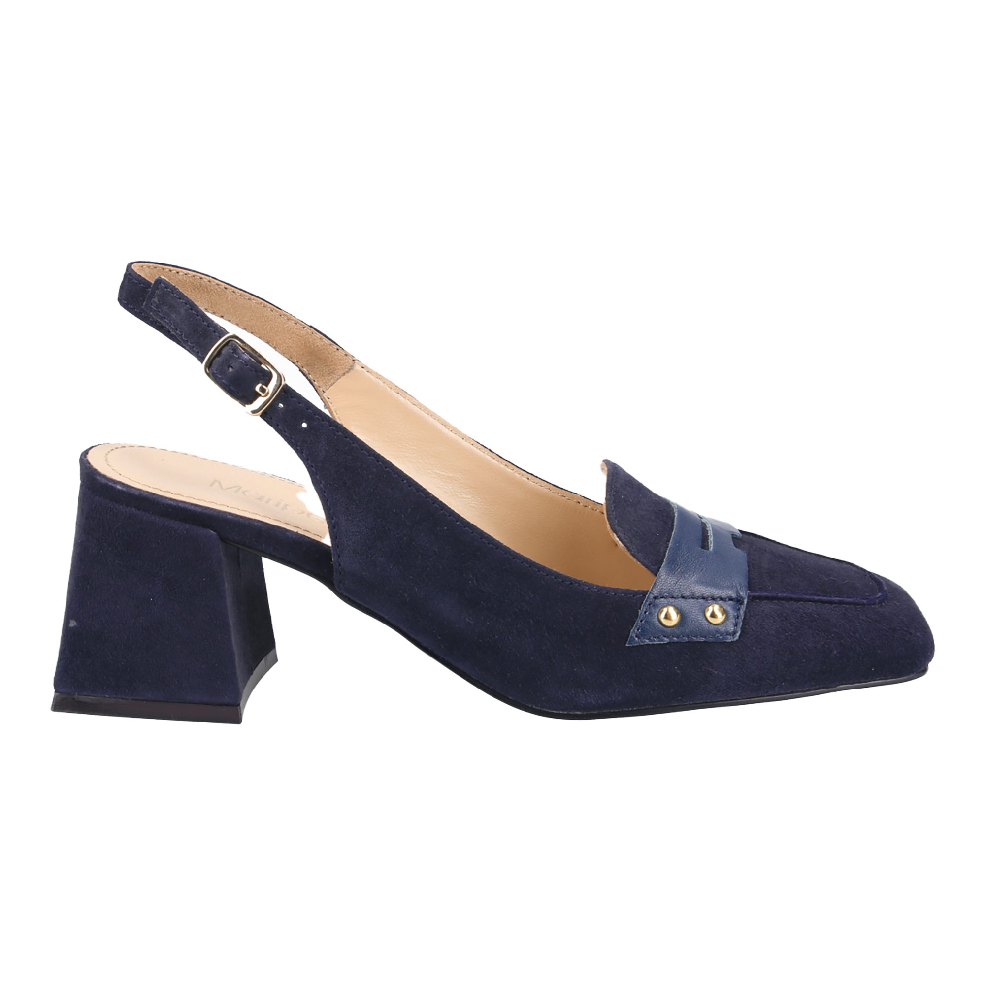 Maripé Maripé MARION V.8 ABYSS, Peeptoes & Slingpumps, Blau, Damen Peeptoepumps