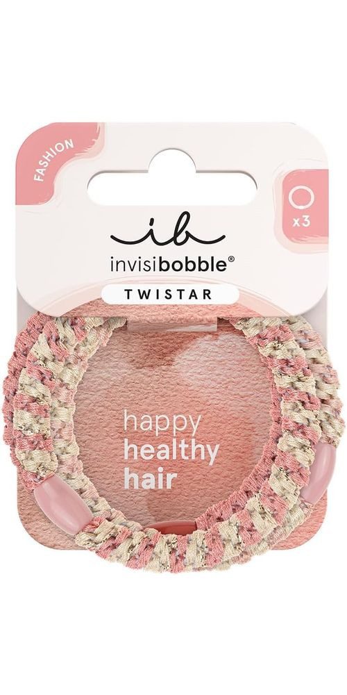 invisibobble Haargummi Invisibobble Twistar Blush Braids 3st