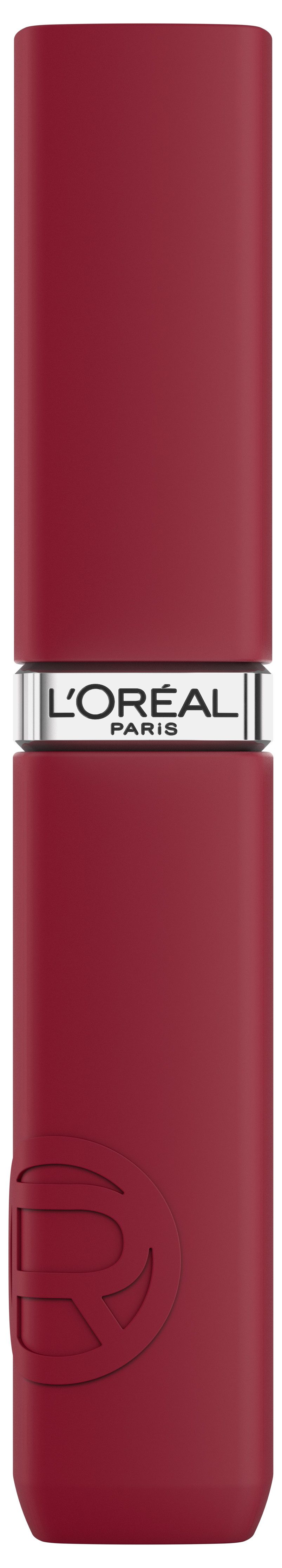 L'ORÉAL PARIS Lippenstift INFAILLIBLE MATTE RESISTANCE 16H, für einen ausdrucksstarken Look, langanhaltende Formel