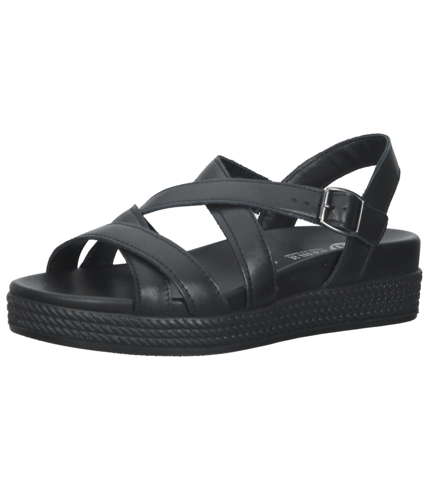 Bama Sandalen Leder Plateausandaletten