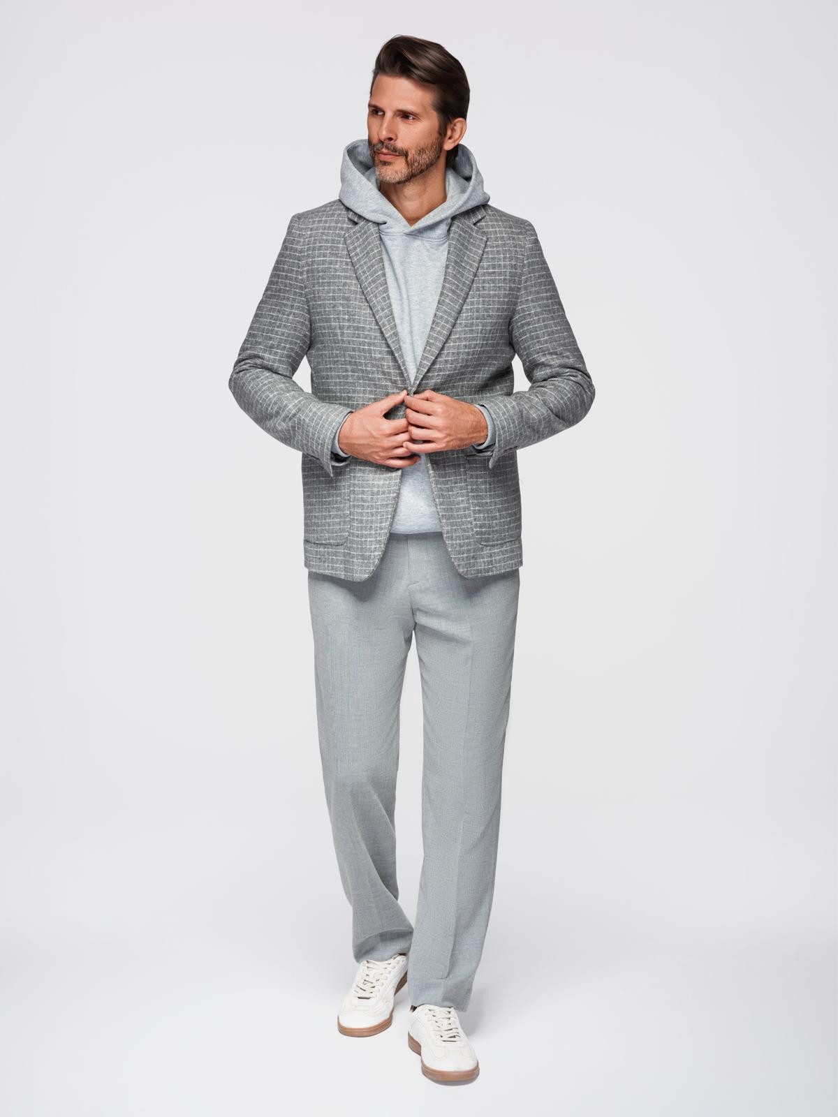 OMBRE Sakko Sakko für Herren mit Wollmischung