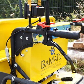 BAMATO Motorschubkarre MTR-450E, 1-tlg., Elektrodumper, Akku Schubkarre, Raupendumper