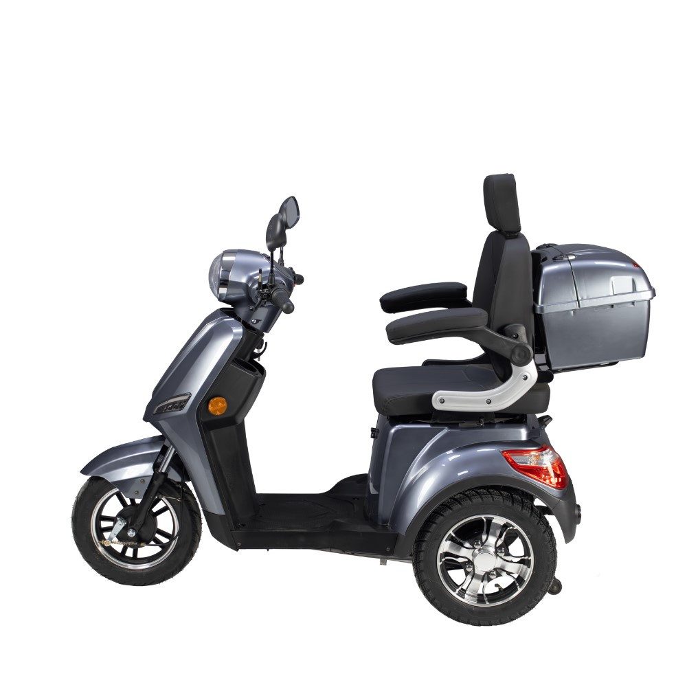 Volta E-Motorroller Volta VM4 NEO 3-Rad Seniorenmobil Dreirad Elektroroller E-Roller, 1000 W, 25 km/h, ca. 40km Reichweite, Blei-Gel Akku, LED Licht, COC