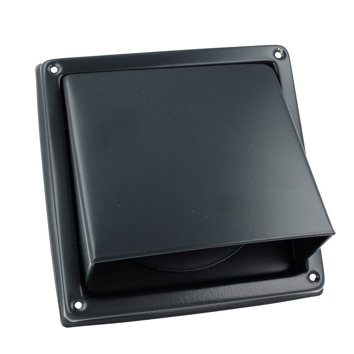 MS Beschläge Lüftungsgitter Edelstahl Ablufthaube Schwarzgrau Lüftungshaube