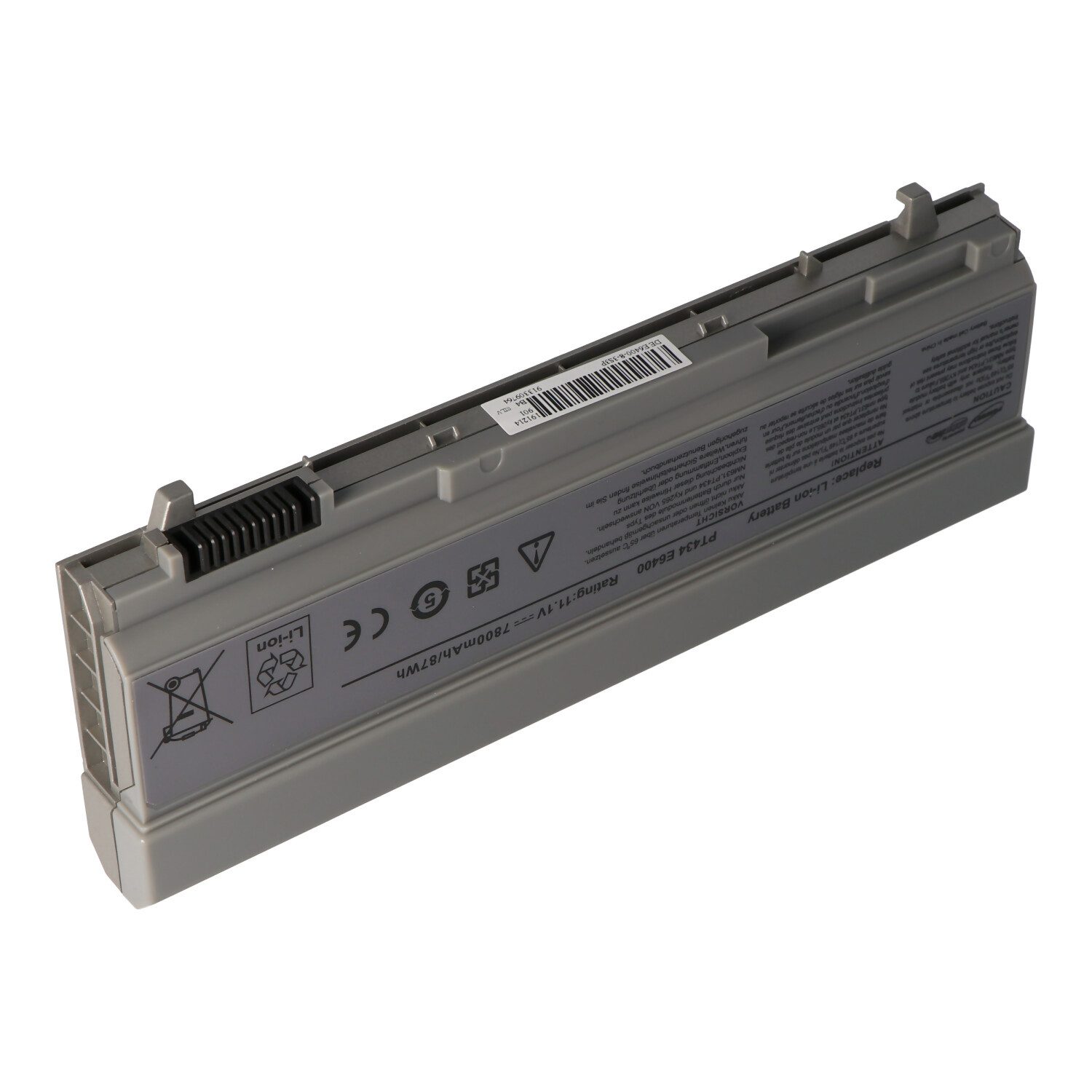 AccuCell Akku passend für Dell E6410 11,1 Volt 7800mAh Akku 7800 mAh (11,1 V)