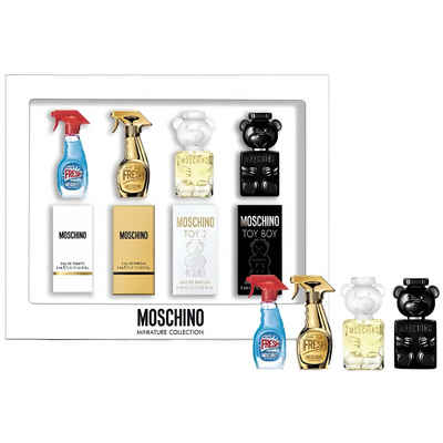Moschino Eau de Parfum Fresh Couture, Gold Fresh Couture, Toy 2, Toy Boy Eau de Toilette, 4-tlg., luxuriöse Düfte, Miniature Collection Geschenk Set