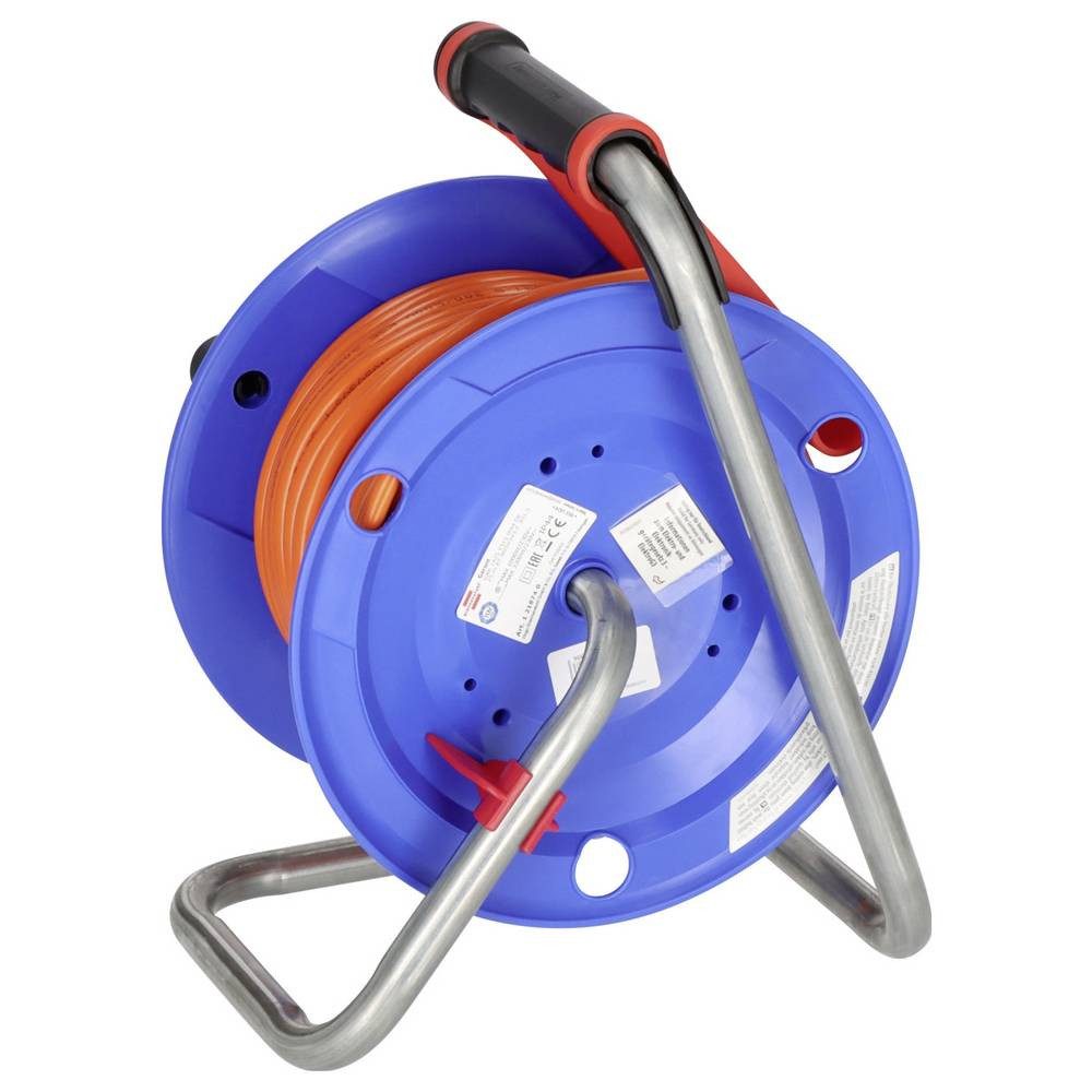 Brennenstuhl IP44 Kabeltrommel 25 m AT-N05V3V3-F 3G1.5 1218740 Kabeltrommel, UV-Beständig, für Außenbereich geeignet
