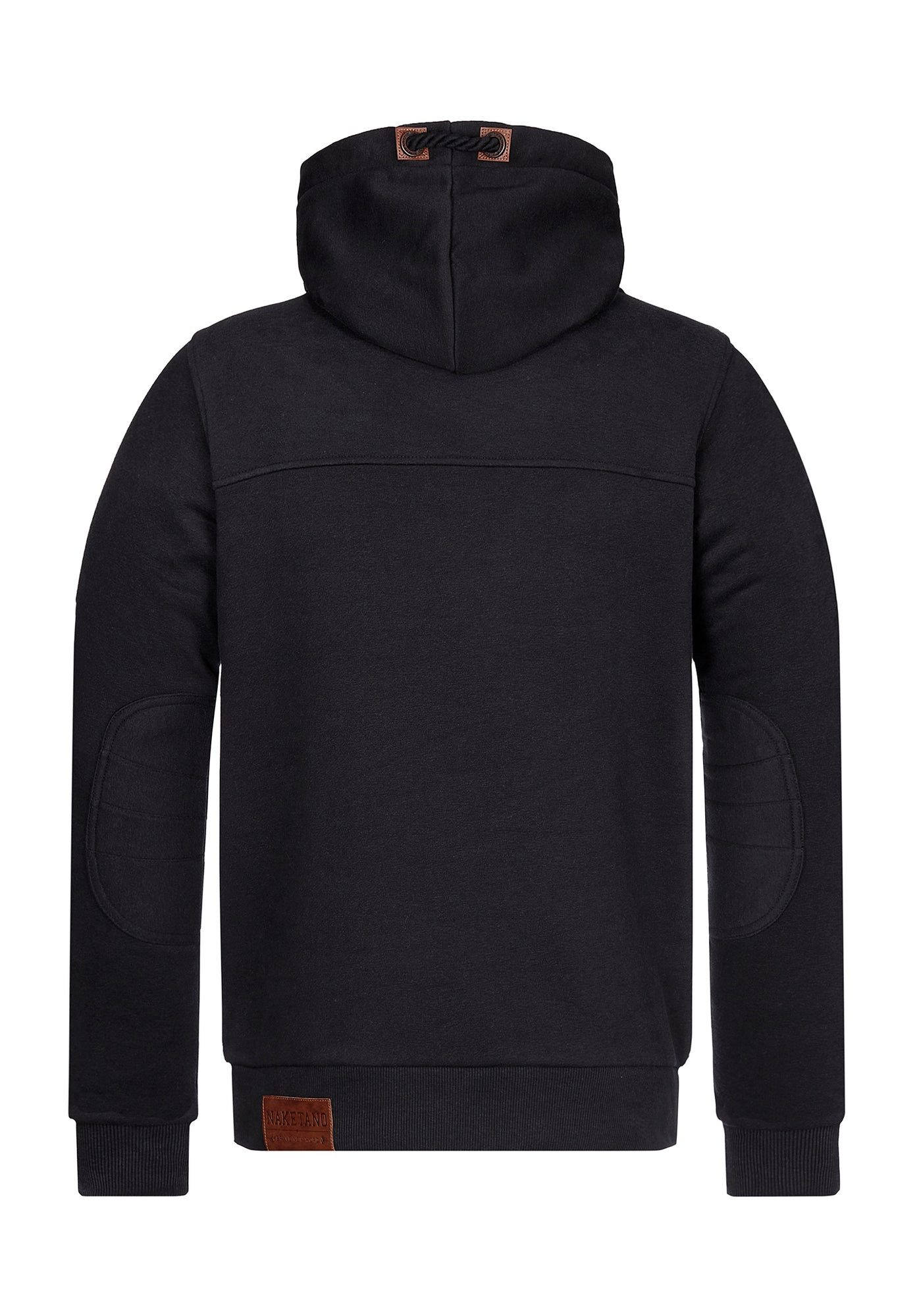 naketano T-Shirt Baumwolle Kapuze Sweat Streetwear Oversize Kängurutasche weich Herren (1-tlg) bequem, casual, vegan, unifarben, kuschelig, mit Kapuze, Alltag
