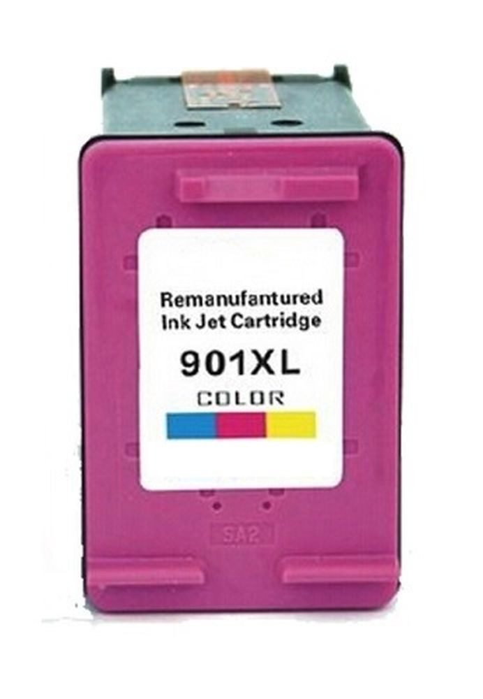 inkpro Druckerpatrone HP 901 XL color, Tintenpatrone (für HP OfficeJet 4500, 4500 Wireless, J4524, J4535, J4540, J4545, J4550, J4580, J4585, J4624, J4660, J4680, XL Füllmenge: 18 ml (3 x 6 ml)