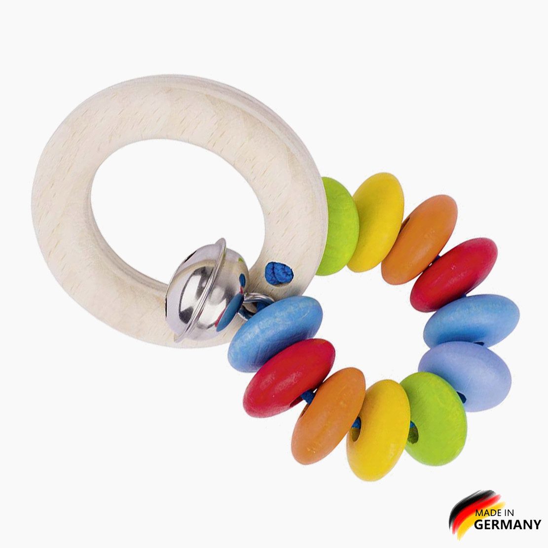 Heimes Greifling Spielzeugset No.7 für Babys 4er Set (packung, 4-tlg., spar set), höchsten Qualitäts in Handarbeit