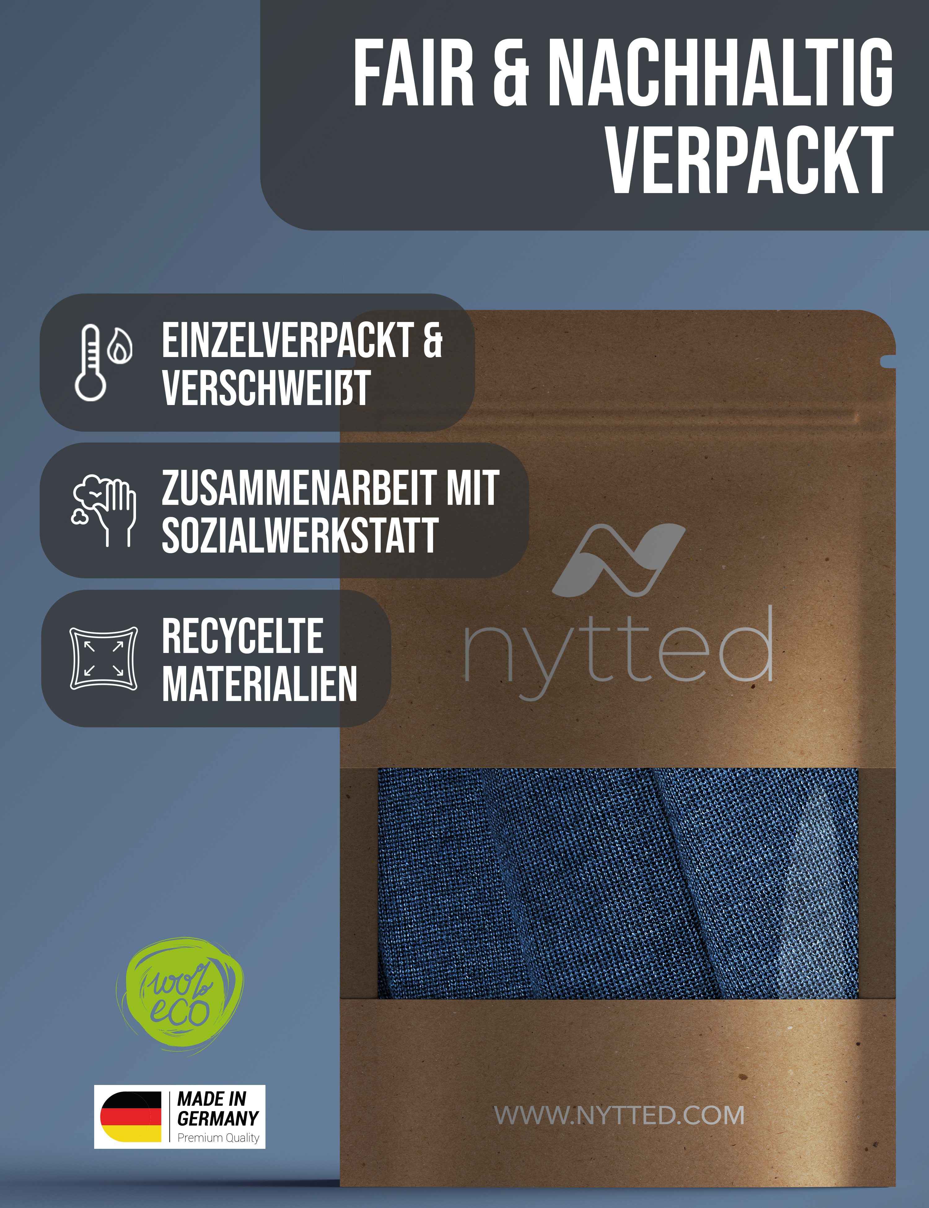 NYTTED® Strickmütze Merino Mütze & Schal Set