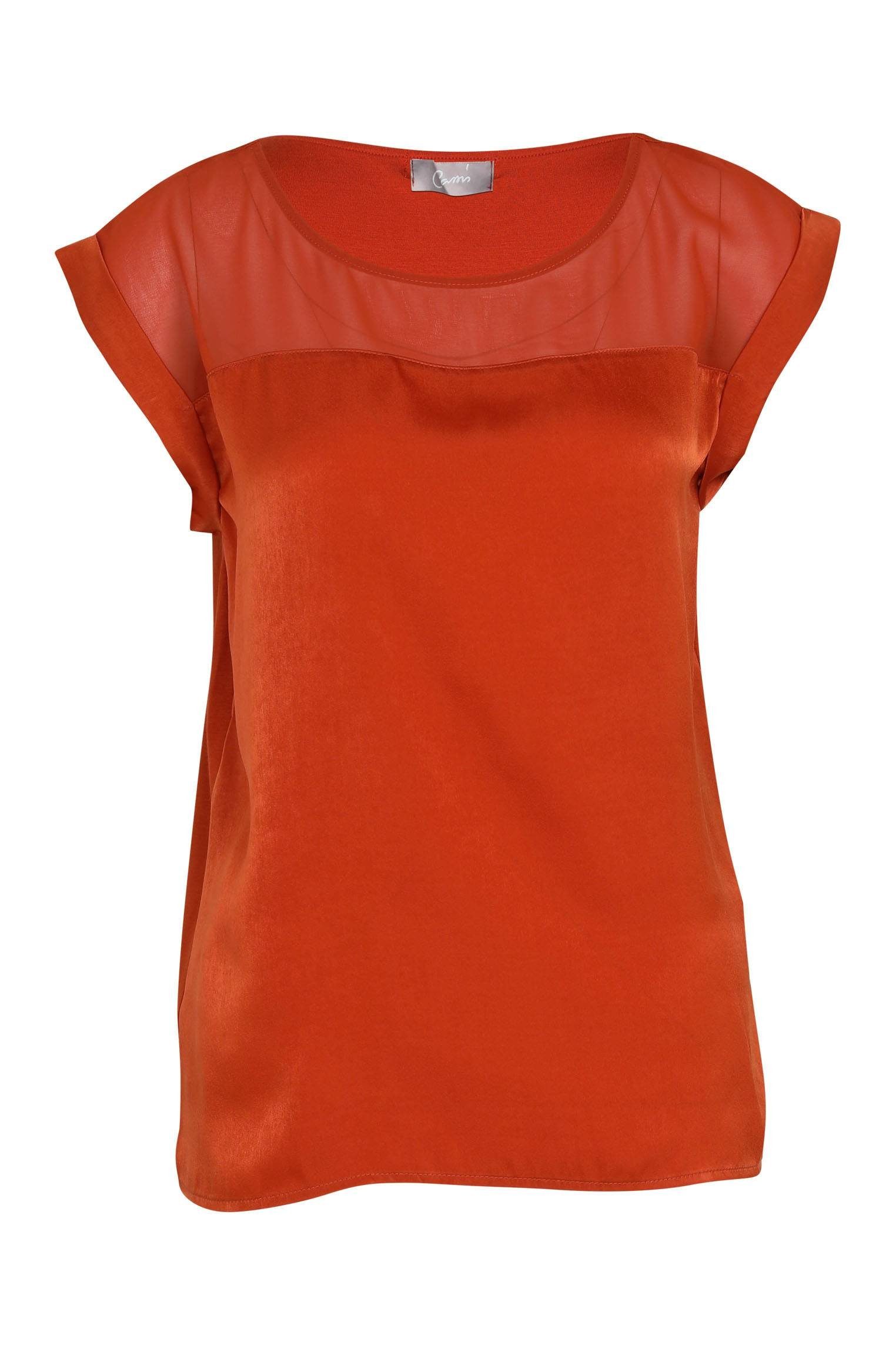 Cassis T-Shirt Orange