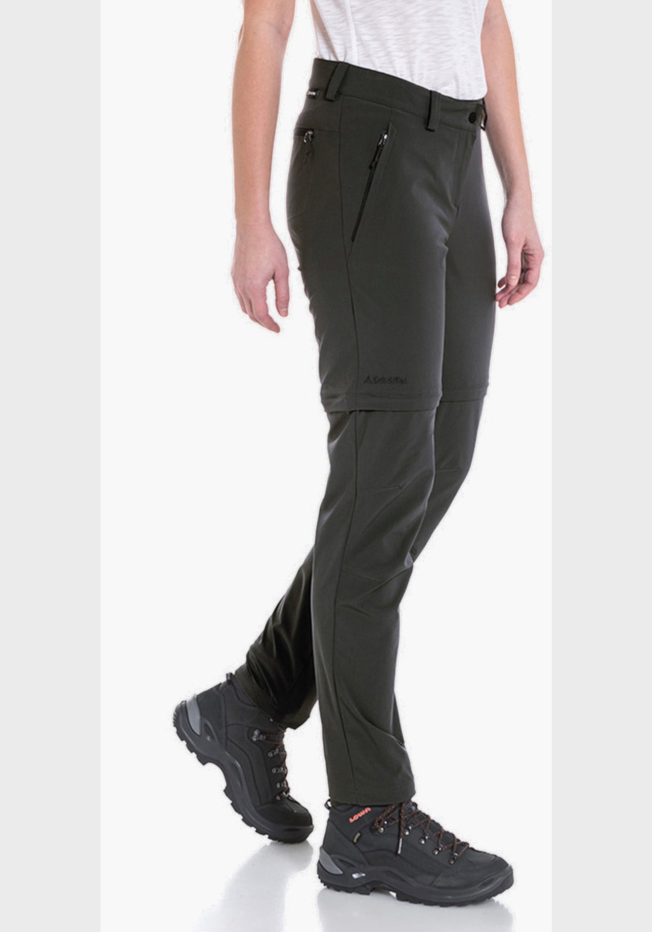 Schöffel Zip-away-Hose graphit Pants Off Zip