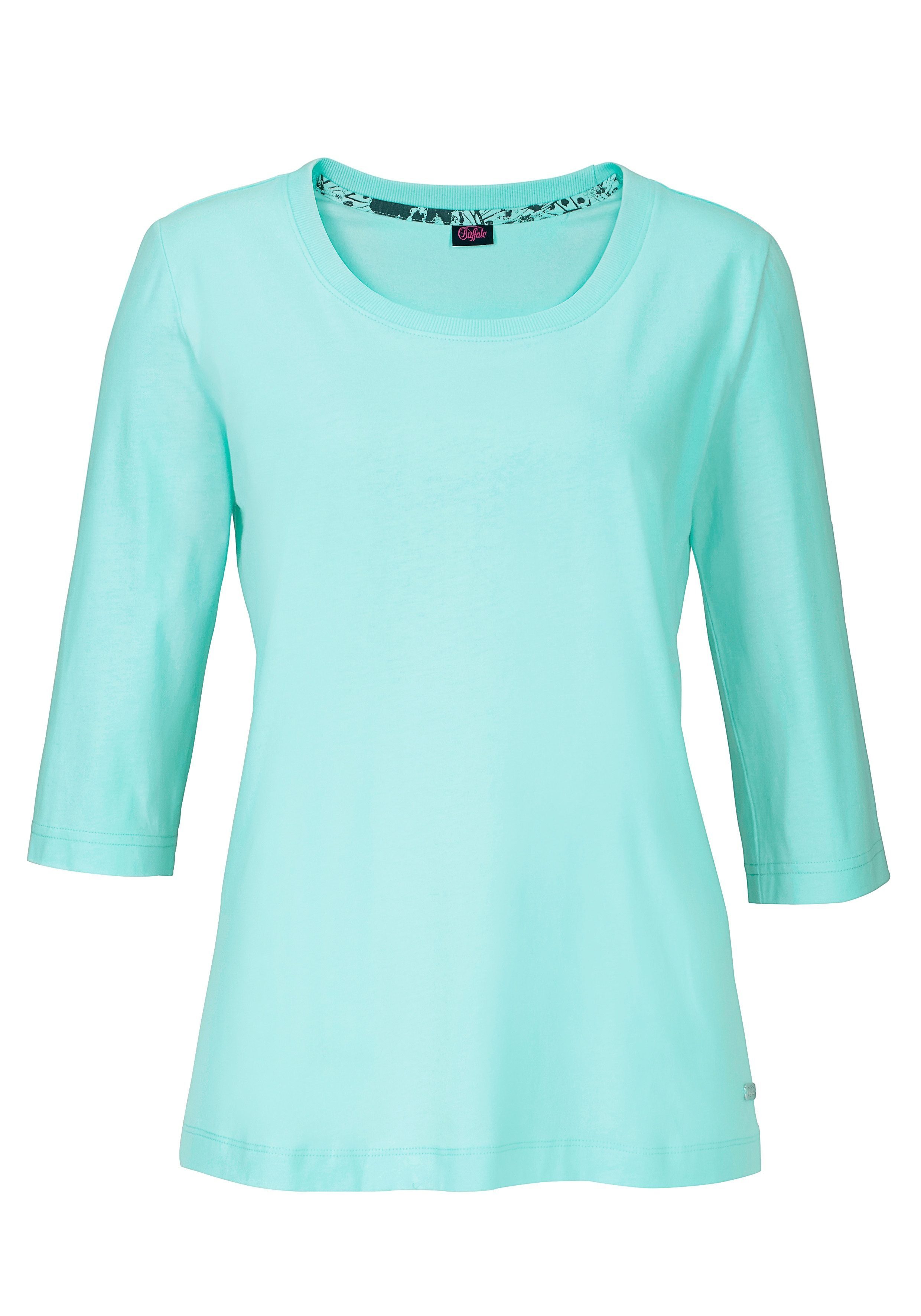 Buffalo Capri-Pyjama (Set, 2 tlg) mit gemusterter Hose