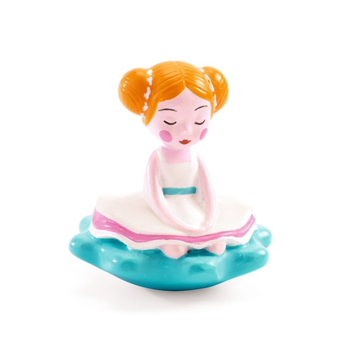 DJECO Spieluhr Musikuhr Ballerina Melodie Ballerina & Schwan – Holz, Melodie