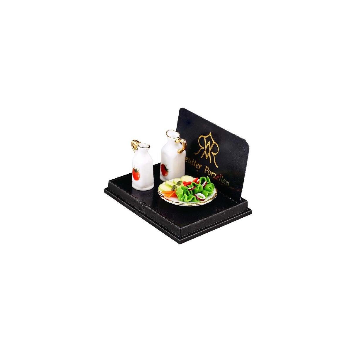Reutter Porzellan Dekofigur 001.816/5 - Salatteller, Miniatur