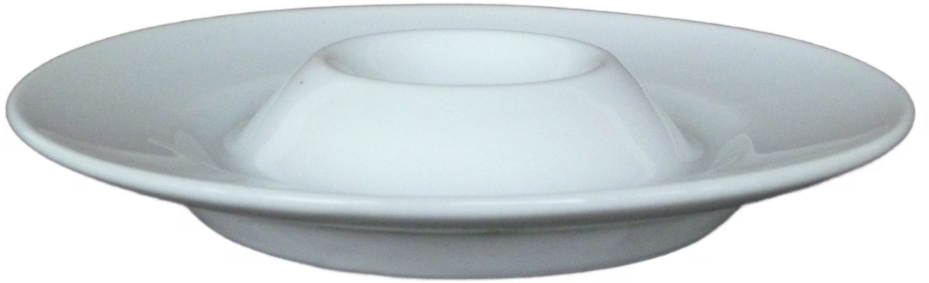 van Well Підставки для яєць Trend, (Set, 6-tlg), mit Ablage, spülmaschinenfest und mikrowellengeeignet, Porzellan