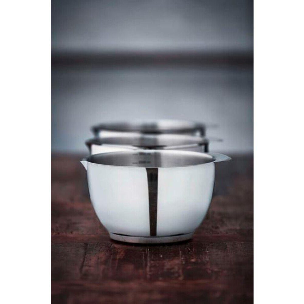 ROSTI Rührschüssel Rührschüssel 1,5 l Margrethe Edelstahl, Edelstahl 18-8, Rührschüssel, 1,5 l, Edelstahl 18-8
