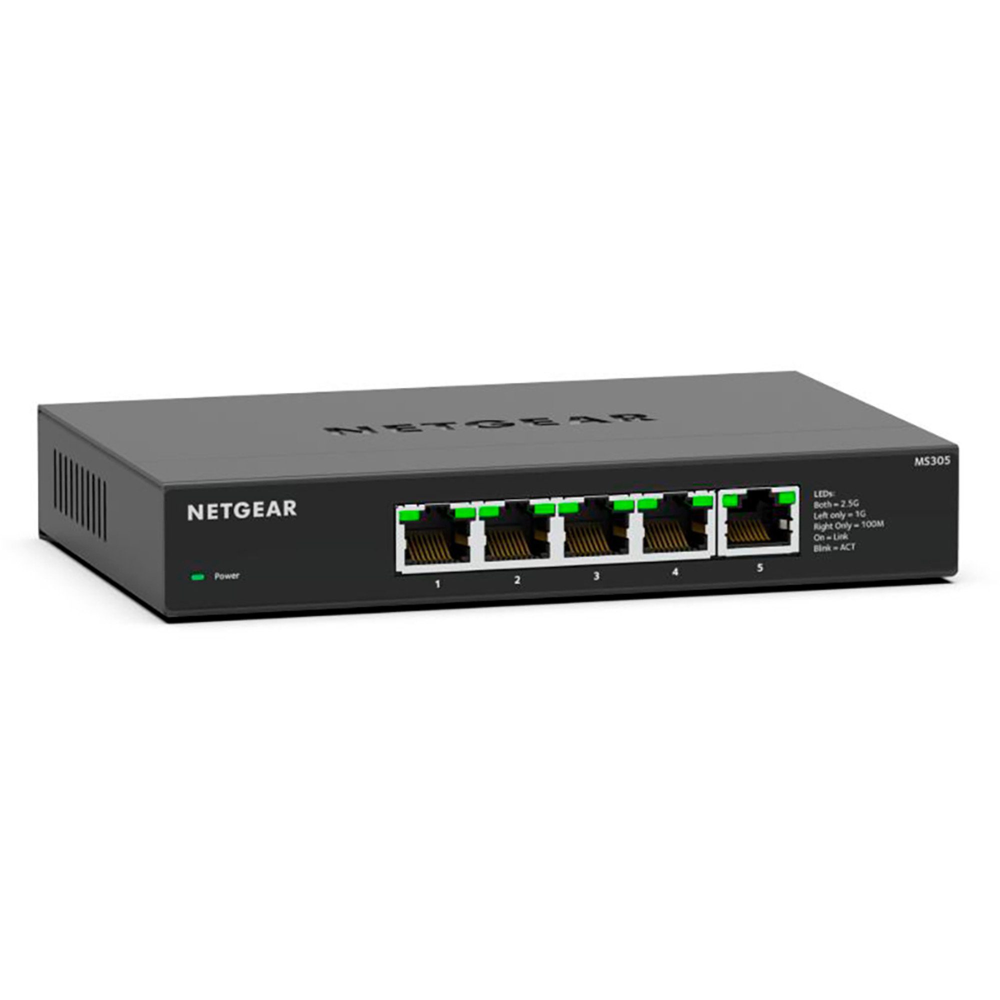NETGEAR Netgear MS305, Switch, (lüfterlos) Netzwerk-Switch