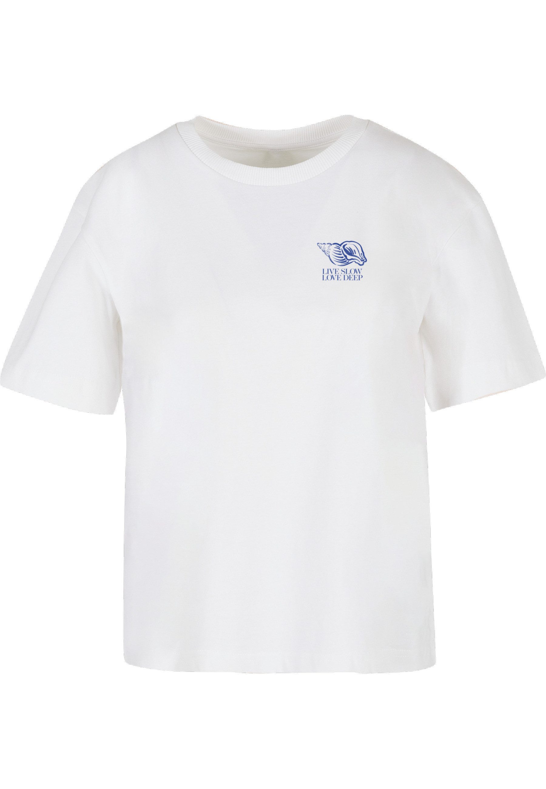 T-Shirt Miss Tee Live Slow Seashells Tee