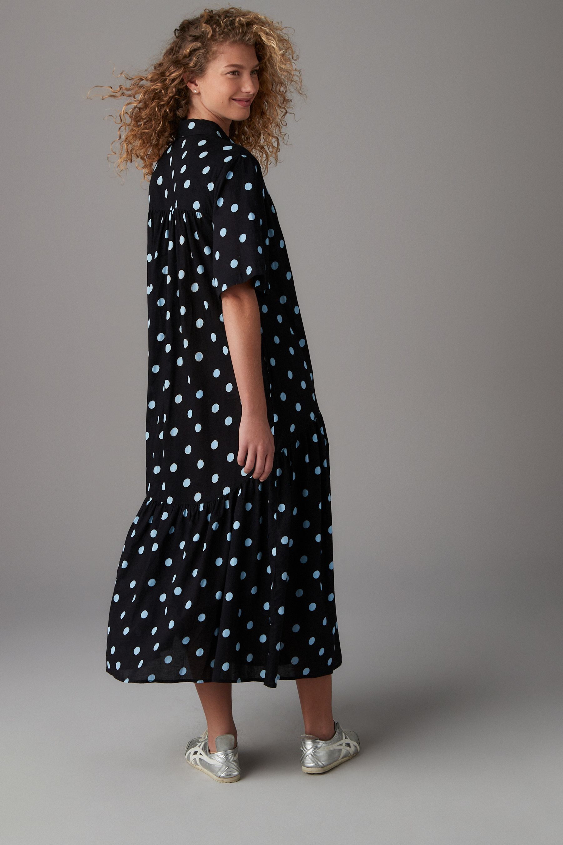 Next Maxikleid Maxikleid 100 % Baumwolle günstig online kaufen