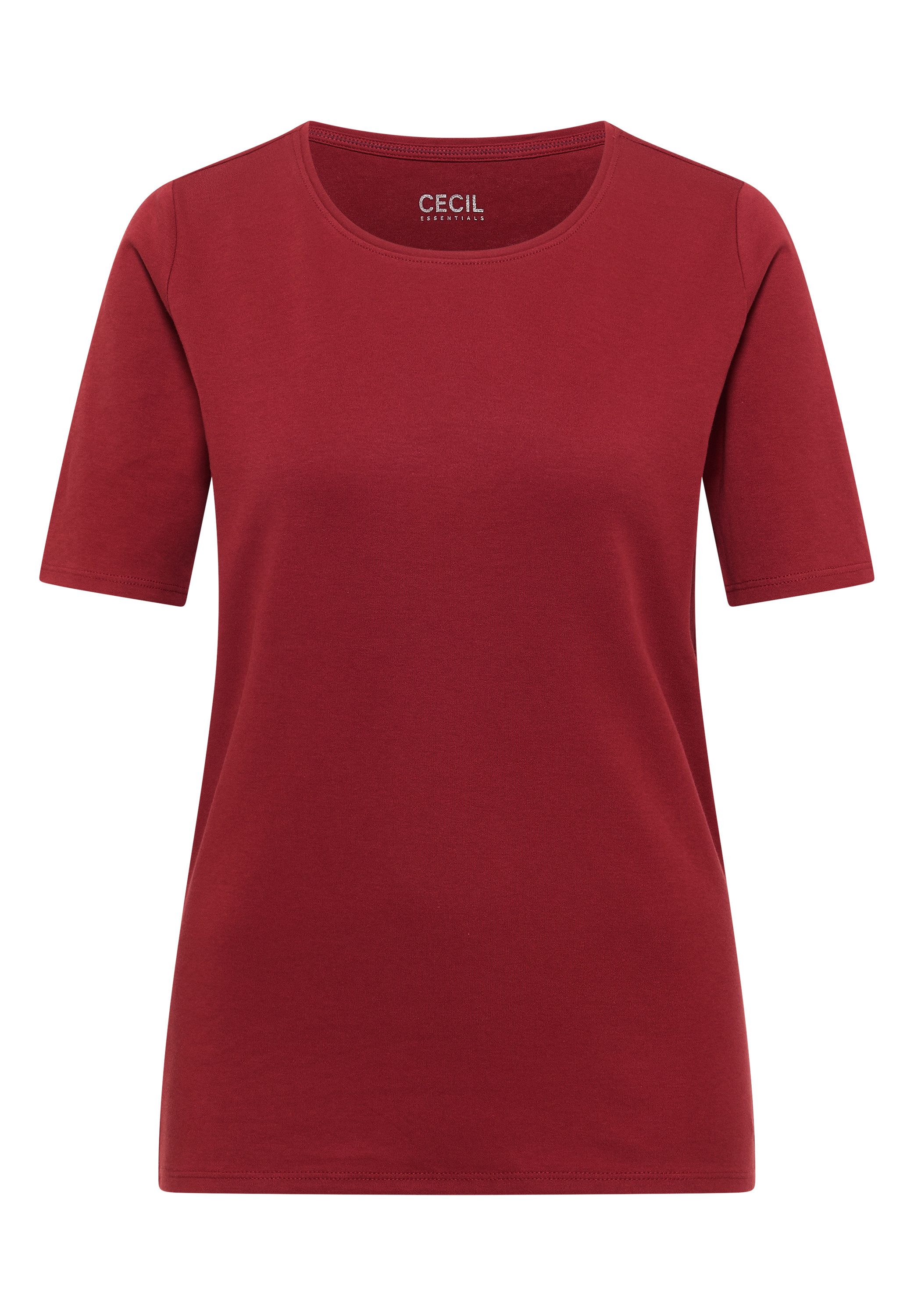 CECIL T-Shirt in Unifarbe – Bild 4 von 5