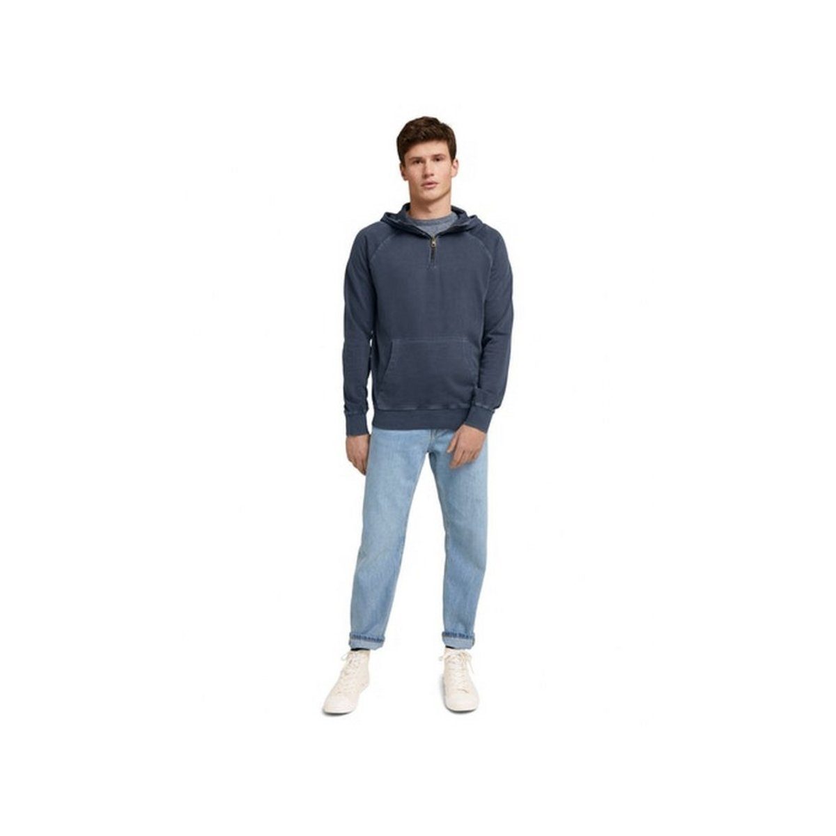 TAILOR Sweatshirt TAILOR regular fit Denim (1-tlg) uni TOM TOM