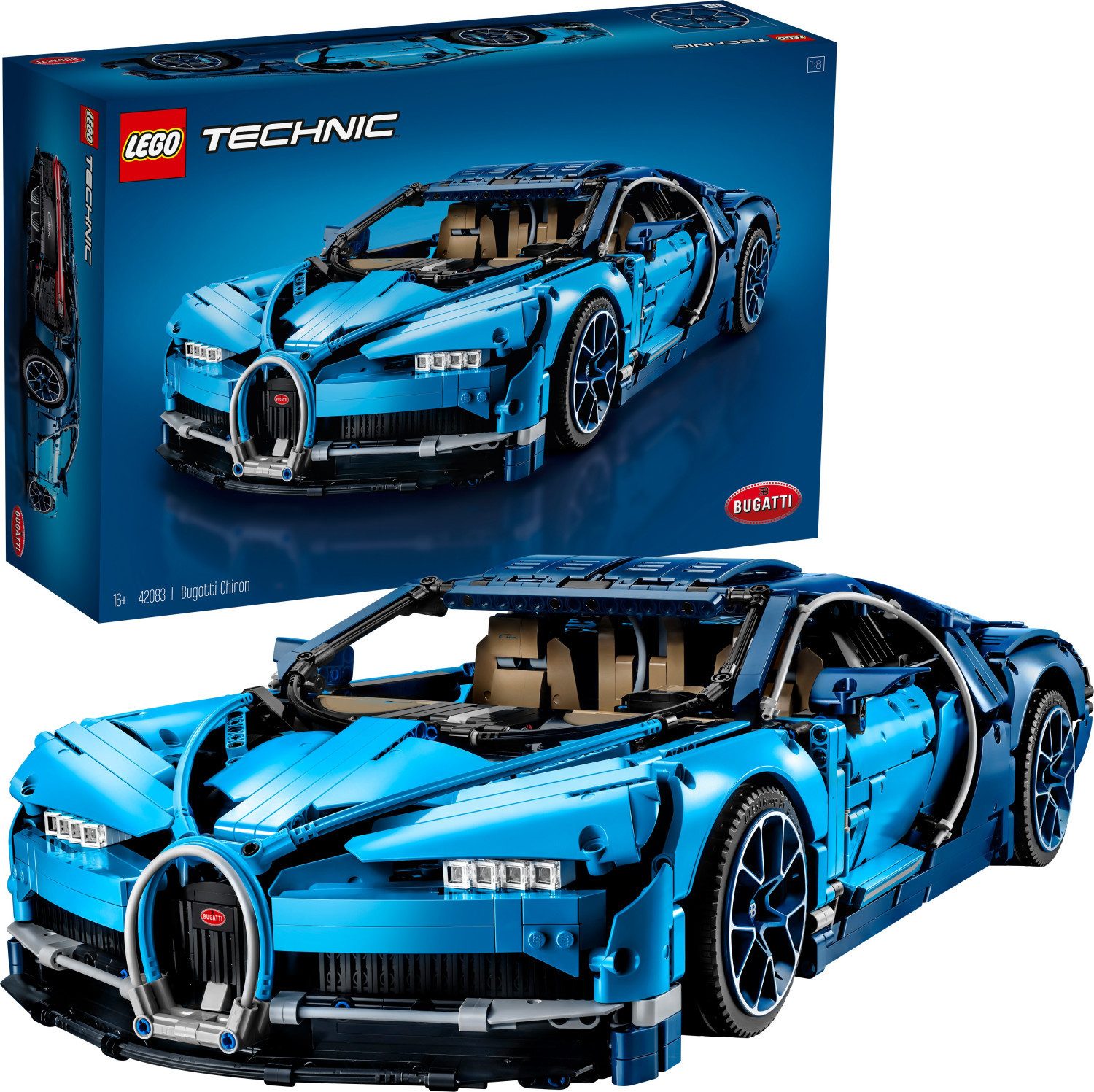 LEGO® 42083 - Bugatti Chiron Spielbausteine, günstig online kaufen