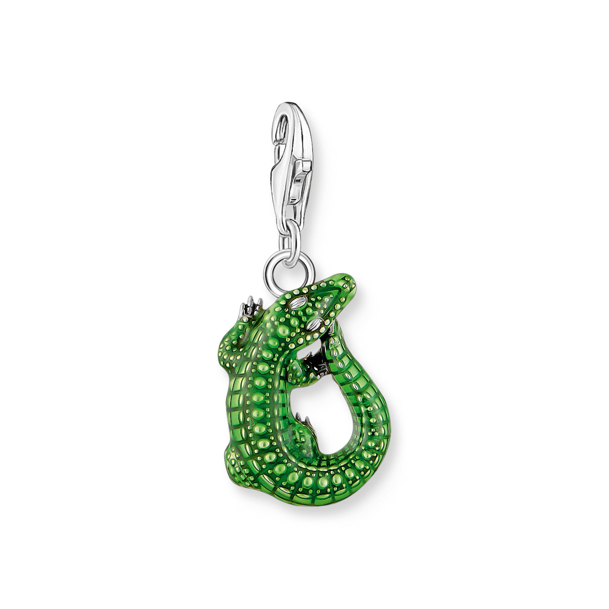 THOMAS SABO Charm-Einhänger Krokodil-Optik