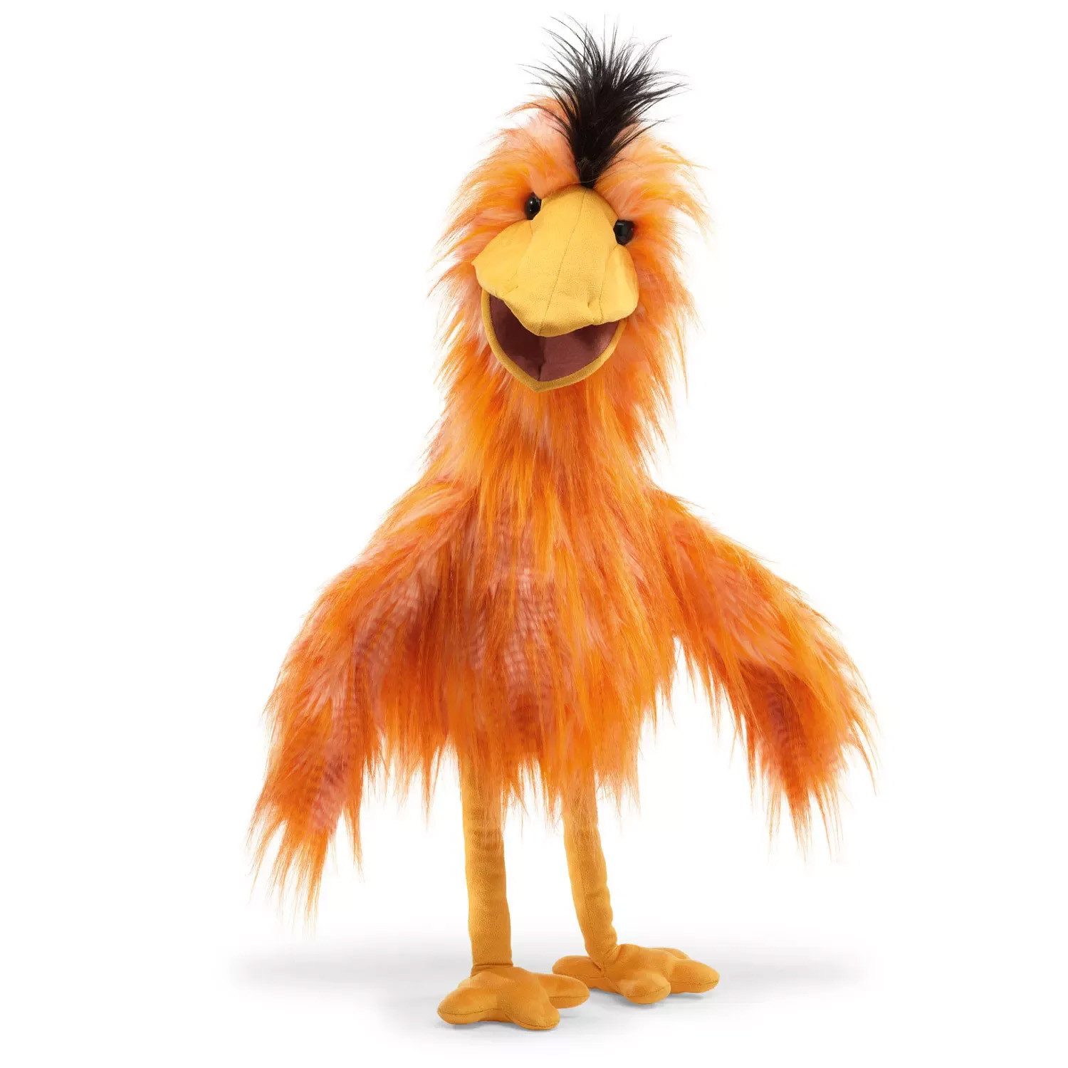 Folkmanis Handpuppen Handpuppe Folkmanis Handpuppe Alberner Vogel / Silly Bird 3221 (Packung)