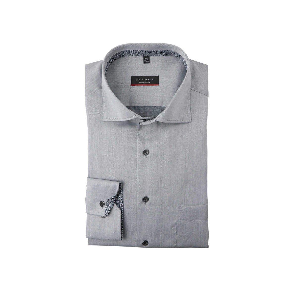 Eterna Businesshemd grau (1-tlg., keine Angabe)