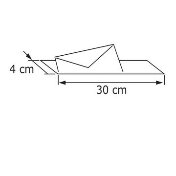 Bravios Briefkasten Standbriefkasten Jumbo Schwarz