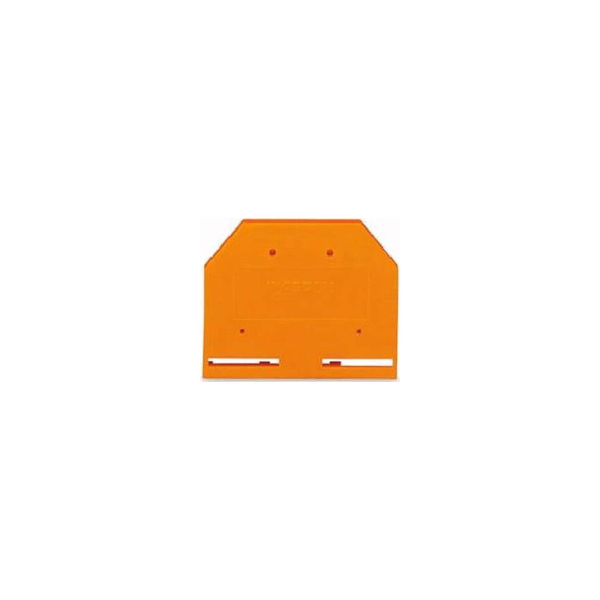 WAGO WAGO GmbH& Co. KG Abschlußplatte orange 280-302 Installationskabel
